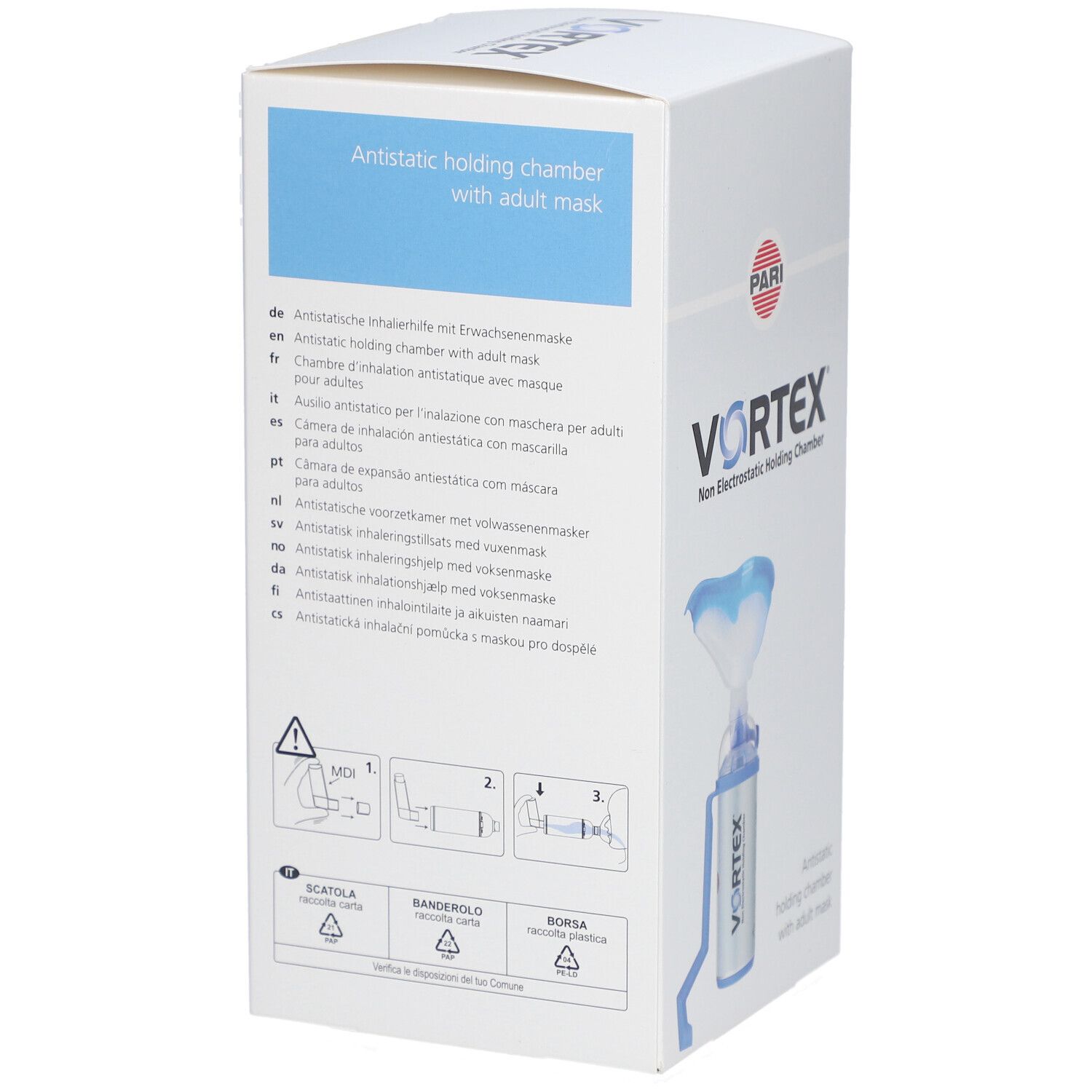 VORTEX® Non Electrostatic Holding Chamber 1 St - Shop Apotheke