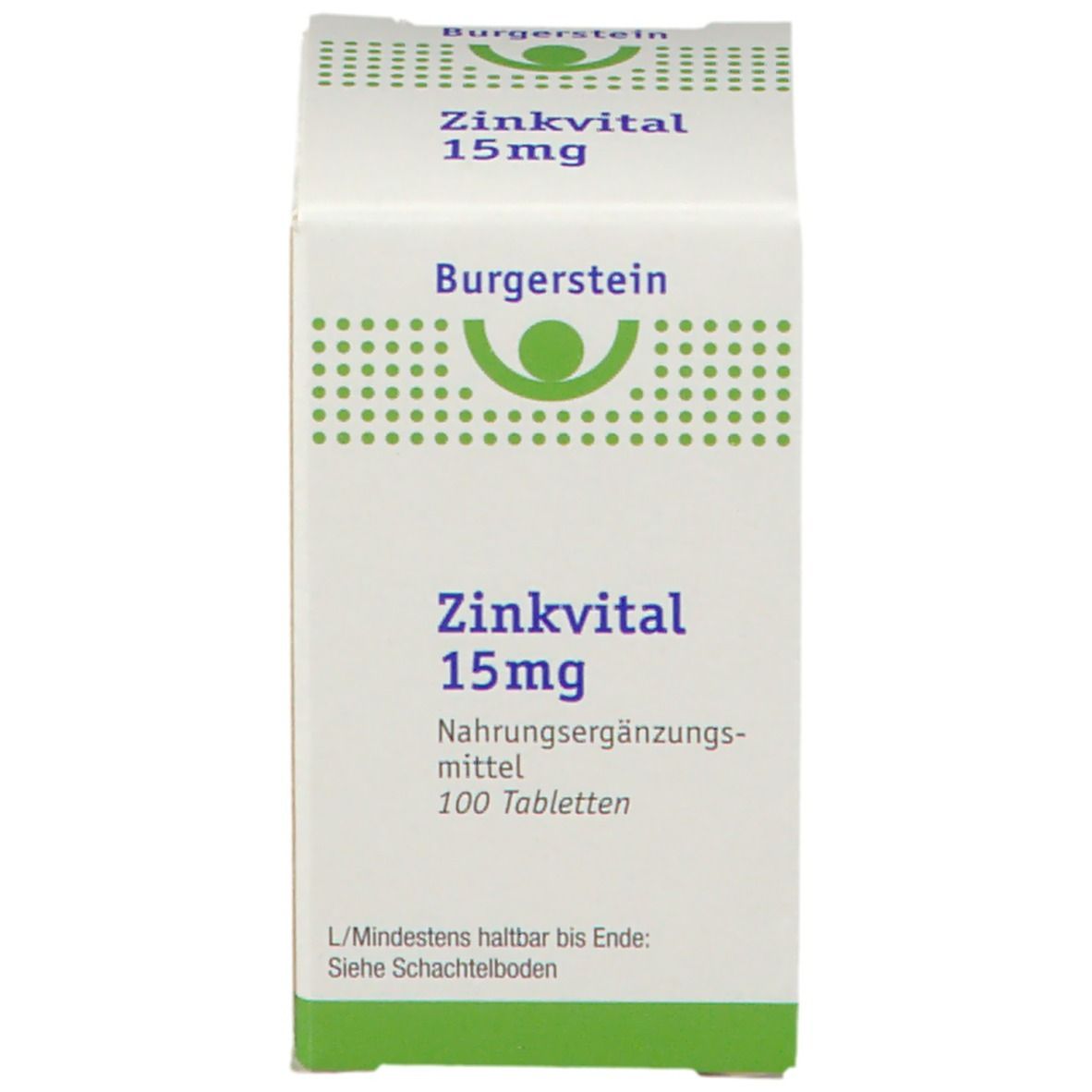 Burgerstein Zinkvital 15 mg
