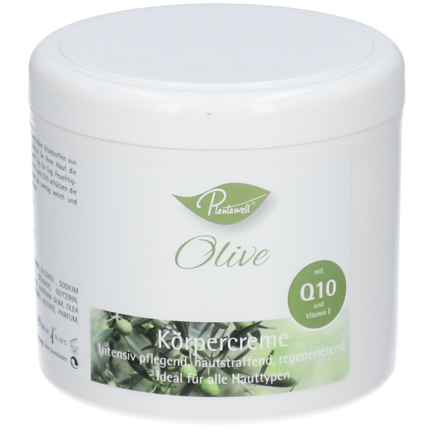 Plantawell Koerp.cr Olive 500 ml Creme