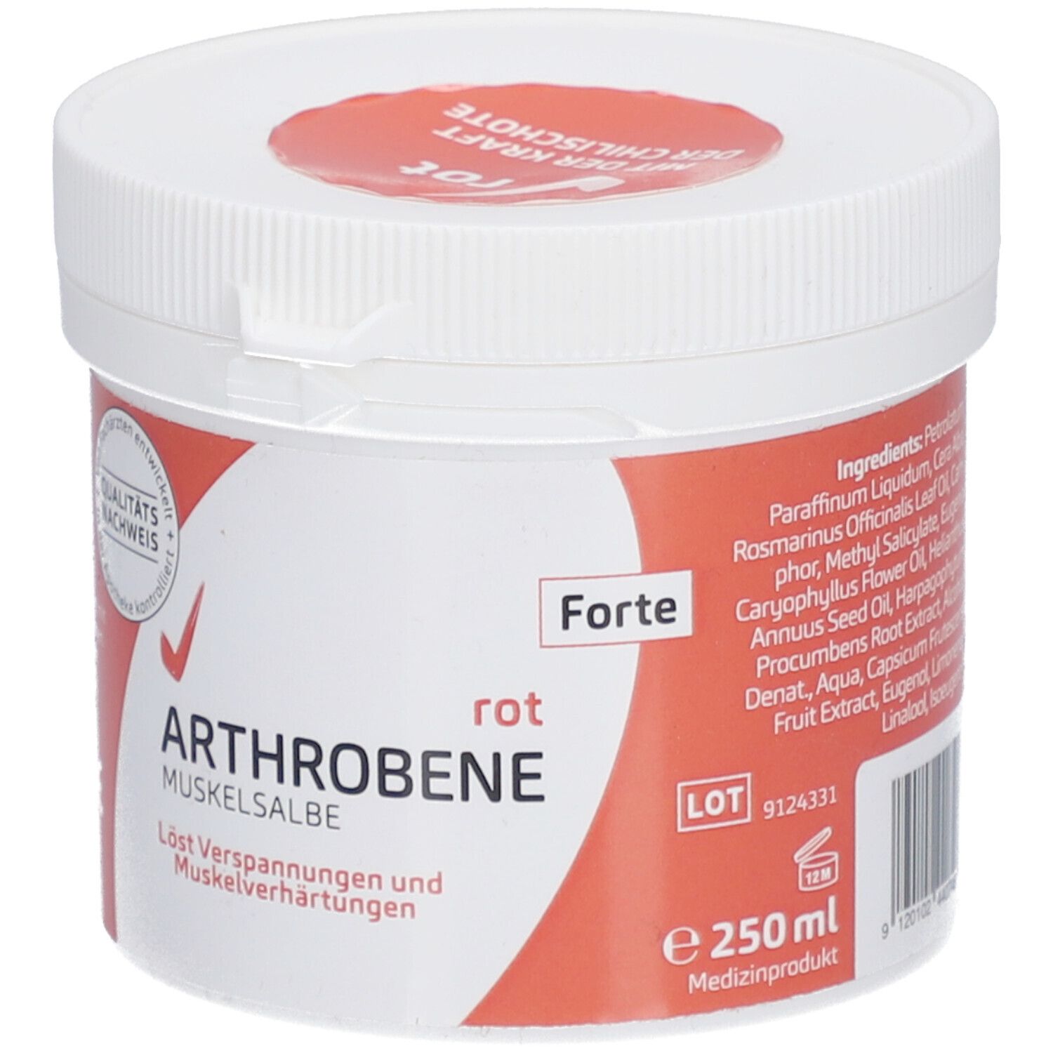 Arthrobene Muskelsalbe rot Forte 250 ml - shop-apotheke.at