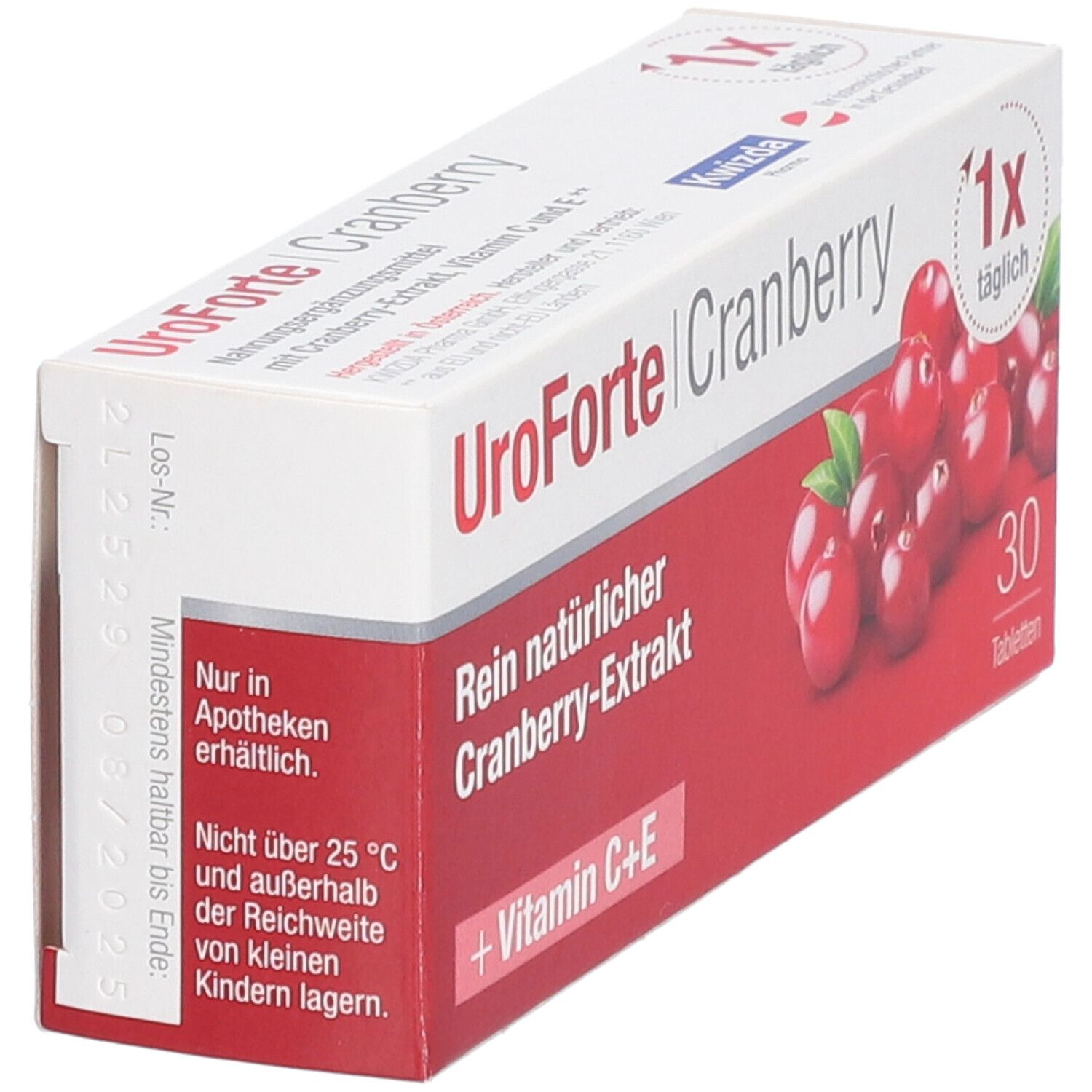 Cranberry Uroforte Filmtabl 30 St Filmtabletten