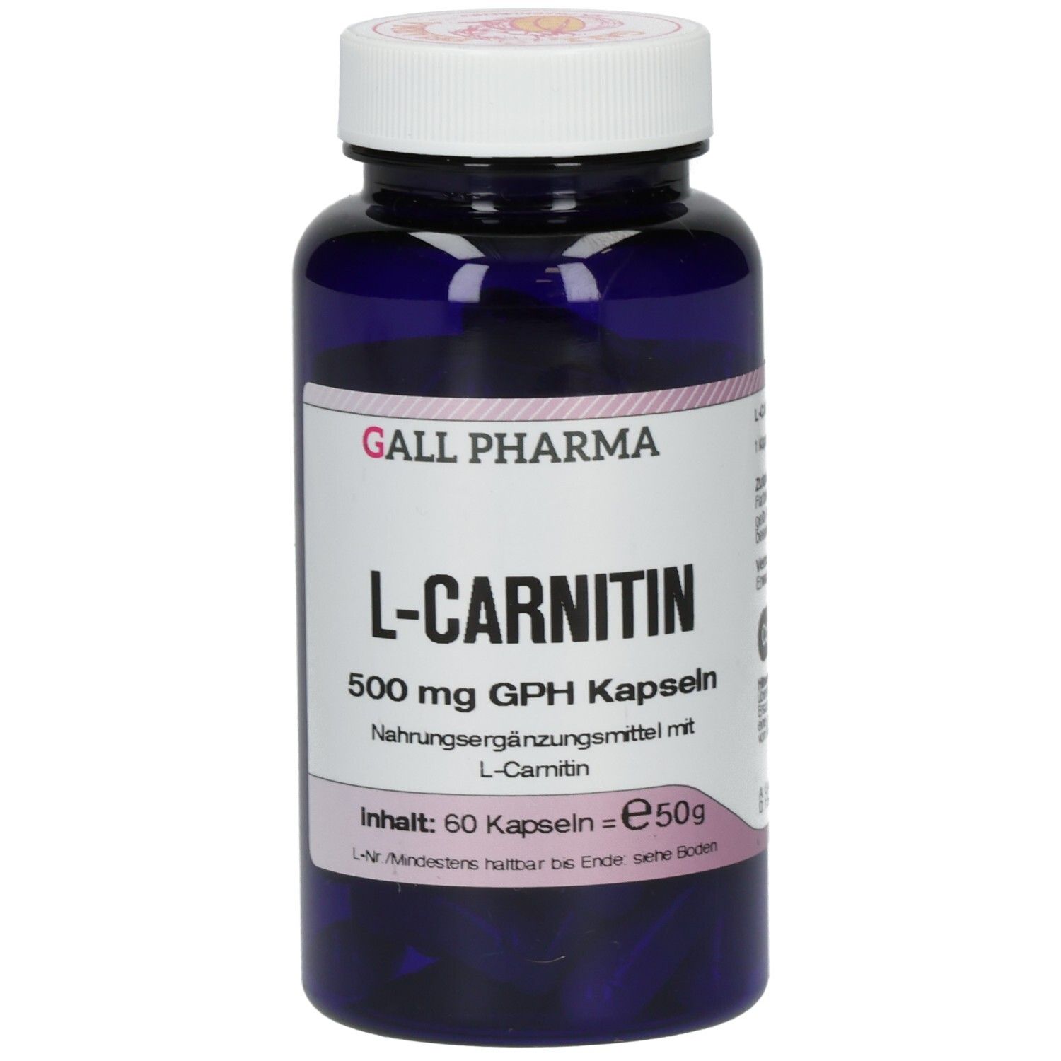 L-Carnitin 500 mg GPH Kapseln