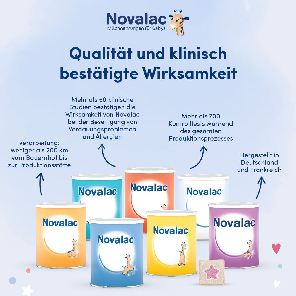 Novalac IT Spezialnahrung von Geburt an