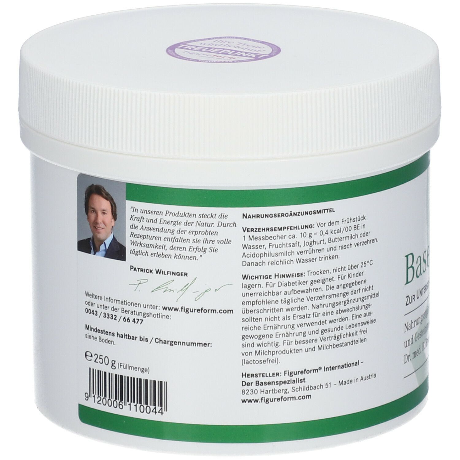 Figureform Basenaciflo 250 g Pulver