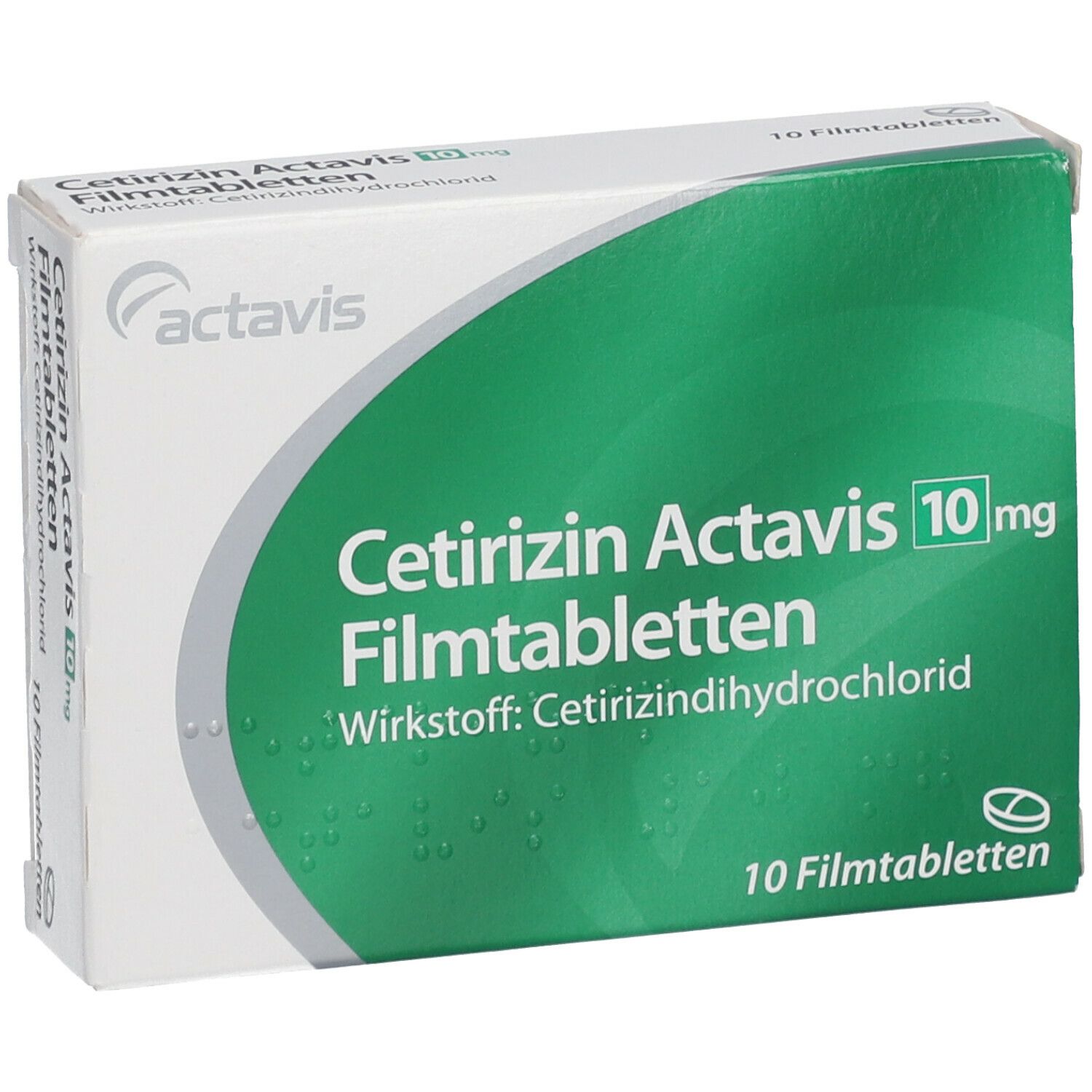 Cetirizin Actavis 10 mg