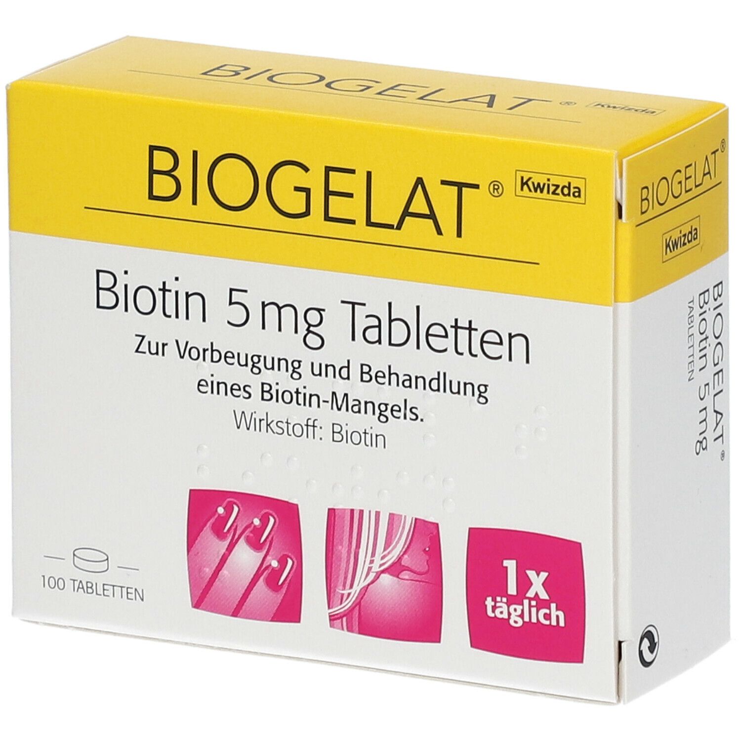 BIOGELAT® Biotin 5 mg Tabletten