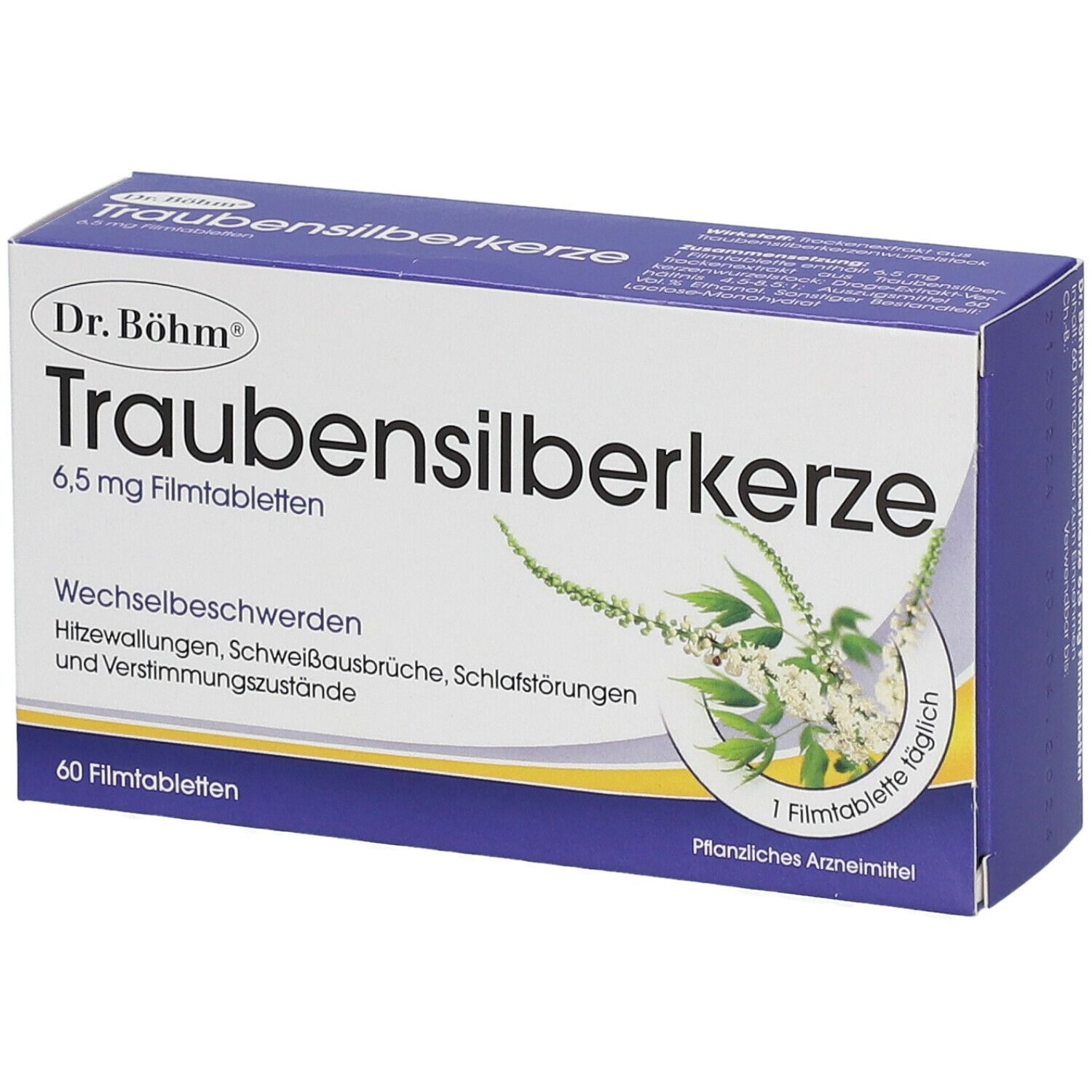Dr. Böhm® Traubensilberkerze 6,5 mg Filmtabletten