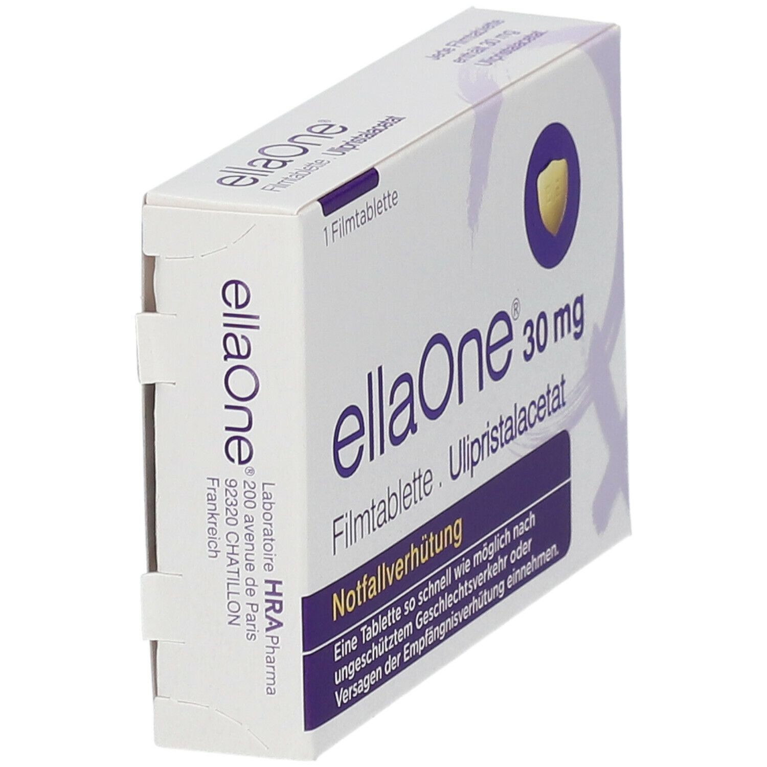 ellaOne® 30 mg Notfallverhütung 1 St Shop Apotheke