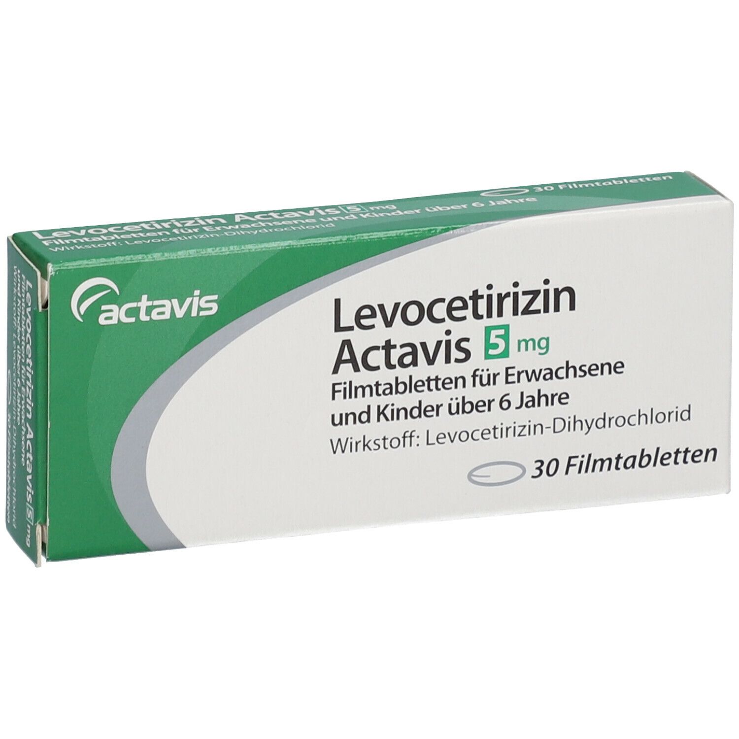 Levocetirizin Actavis 5 mg