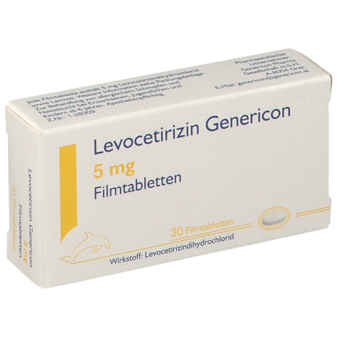 Levocetirizin Genericon 5 mg