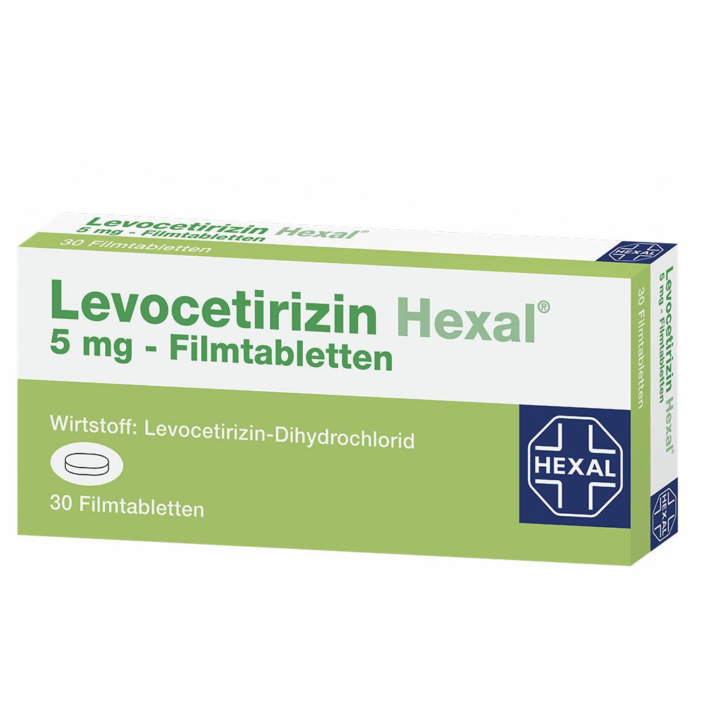 Levocetririzin Hexal® 5 mg