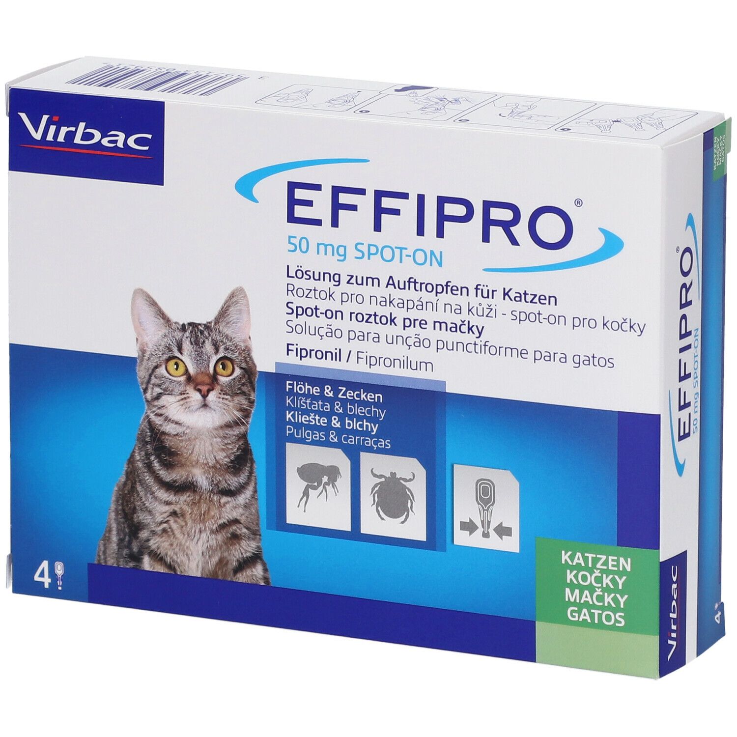 EFFIPRO® 50 mg Lösung zum Auftropfen für Katzen