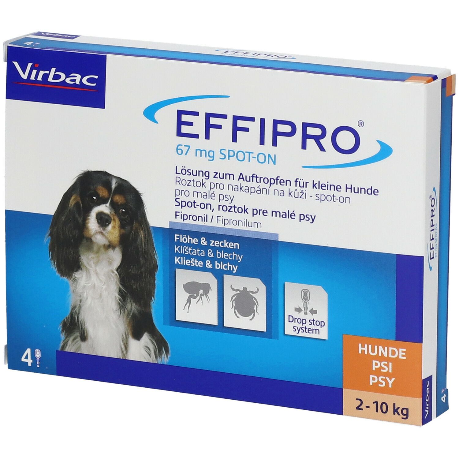 EFFIPRO® 67 mg Lösung zum Auftropfen für kleine Hunde