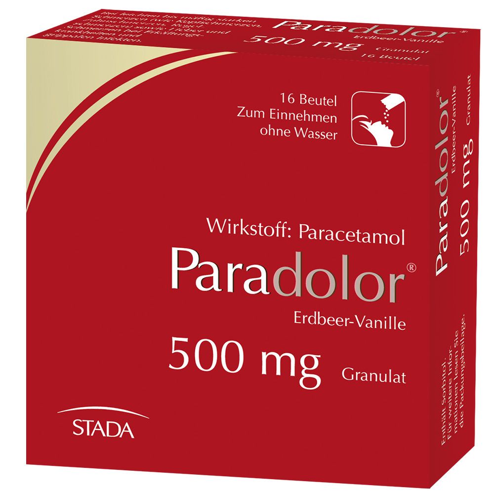 STADA Paradolor® 500 mg Erdbeer-Vanille