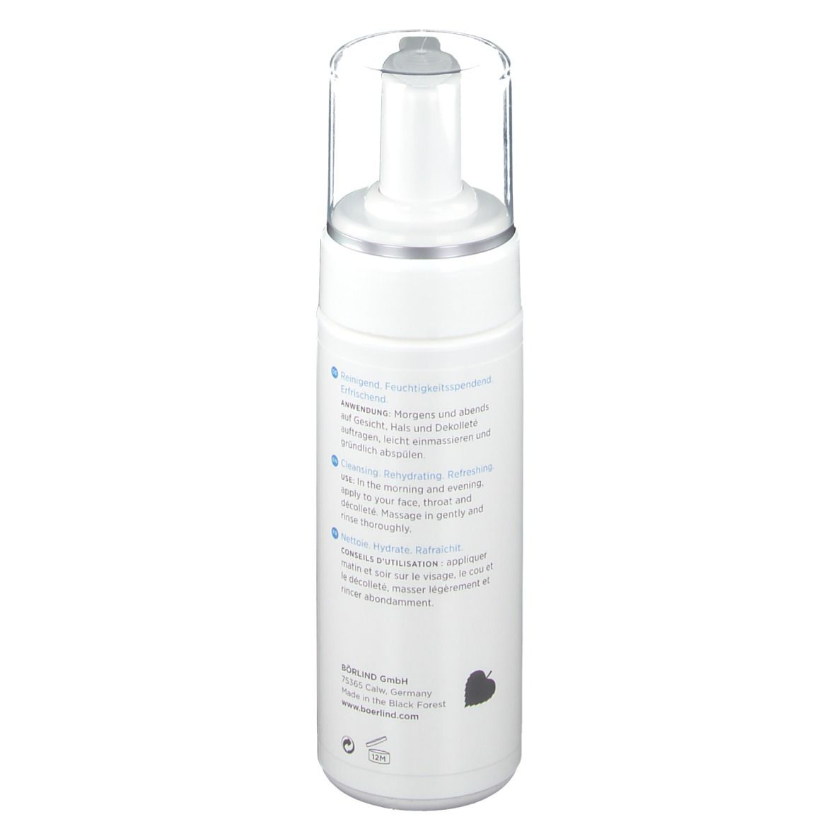 BÖRLIND AQUA NATURE SYSTEM HYDRO Erfrischrendes Reinigungsmousse