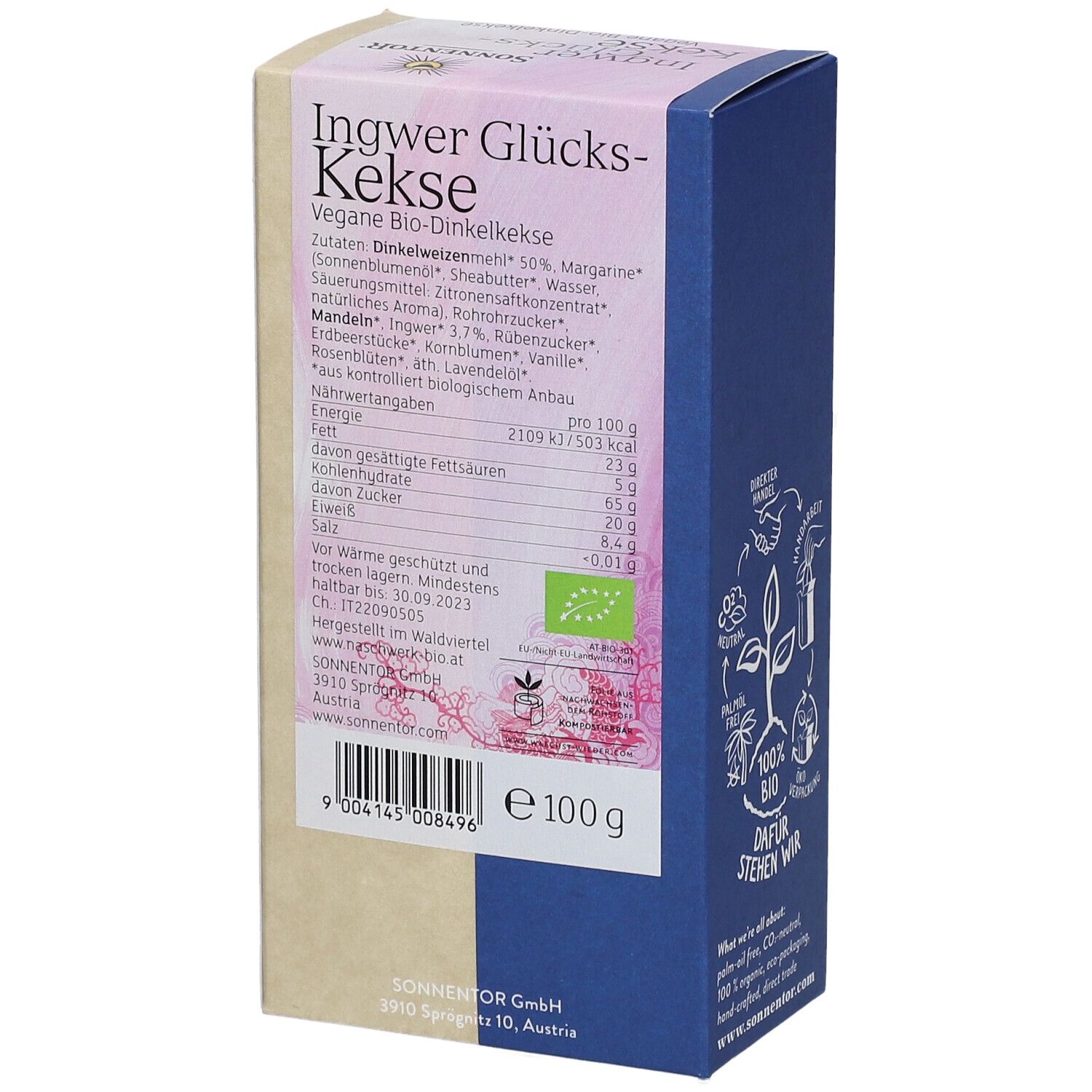 SonnentoR® Ingwer Glücks Kekse