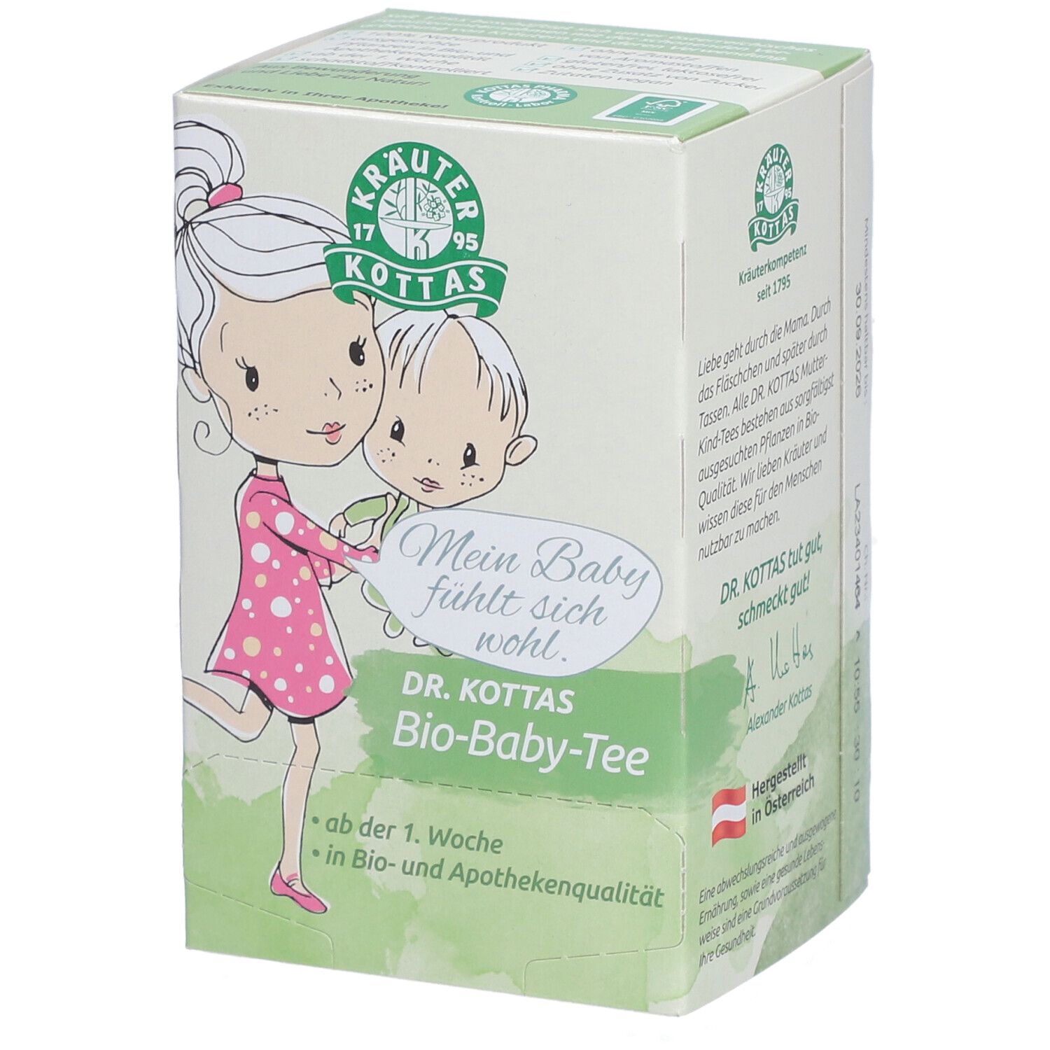 Dr.kottas TEE BIO Baby 20 St Filterbeutel