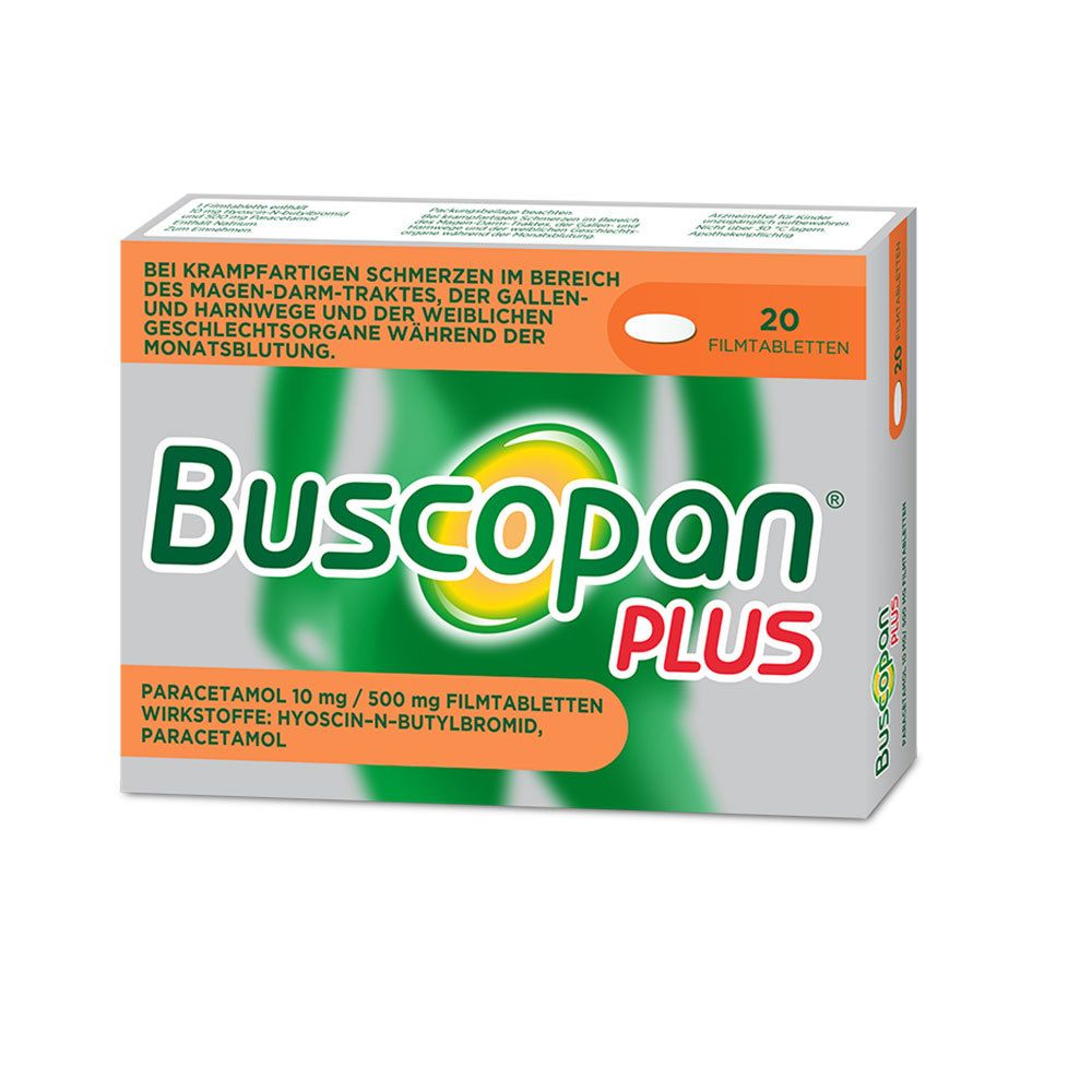 Buscopan® PLUS - Stärker als dein Bauchschmerz