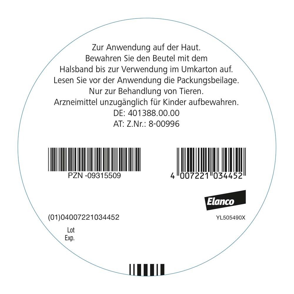 Rückseite der Verpackung mit Barcodes, Herstellerinformationen und Gebrauchsanweisung.