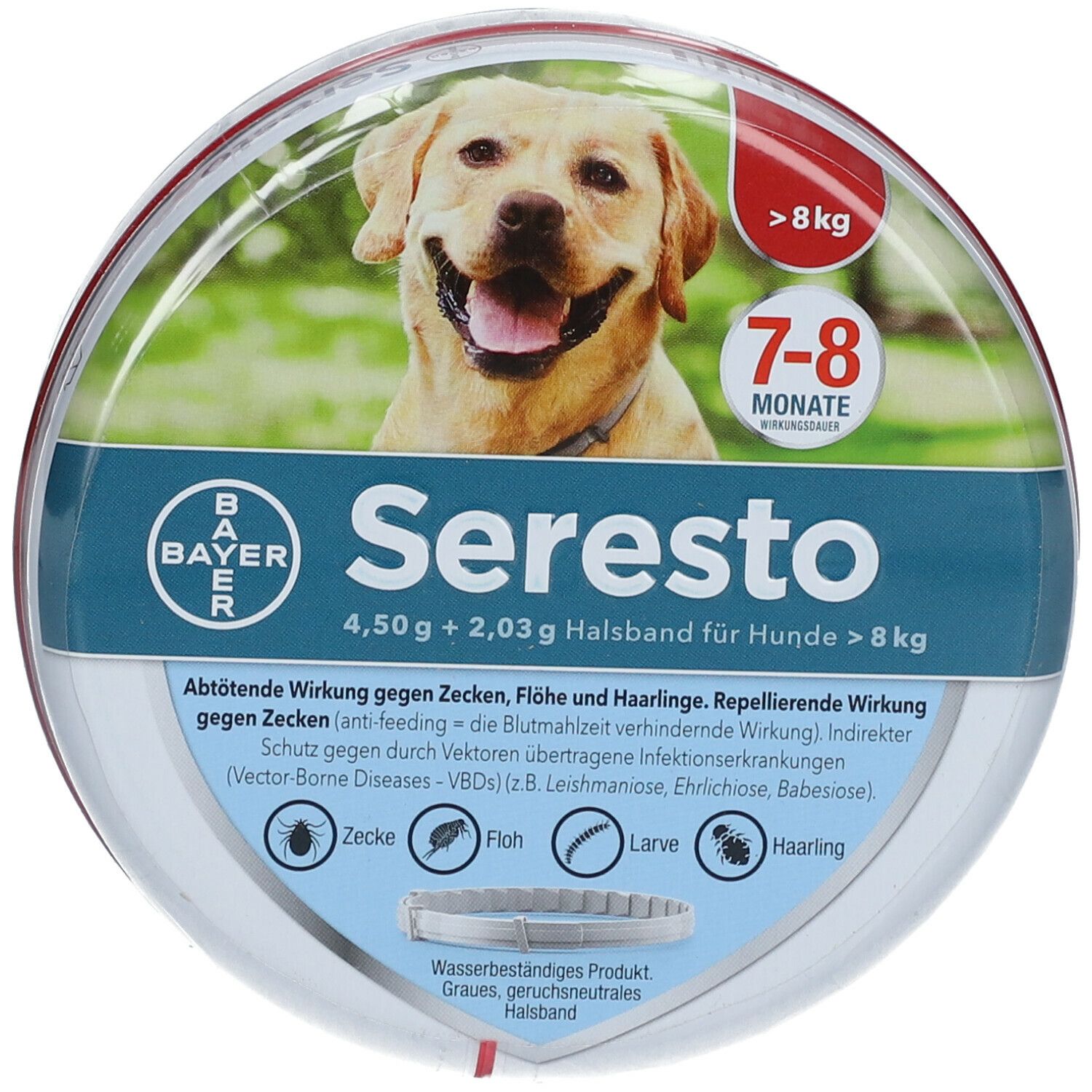 Seresto® Halsband für große Hunde > 8 kg