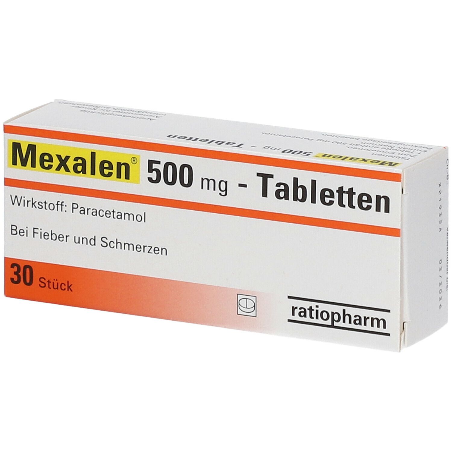 Mexalen® 500 mg-Tabletten