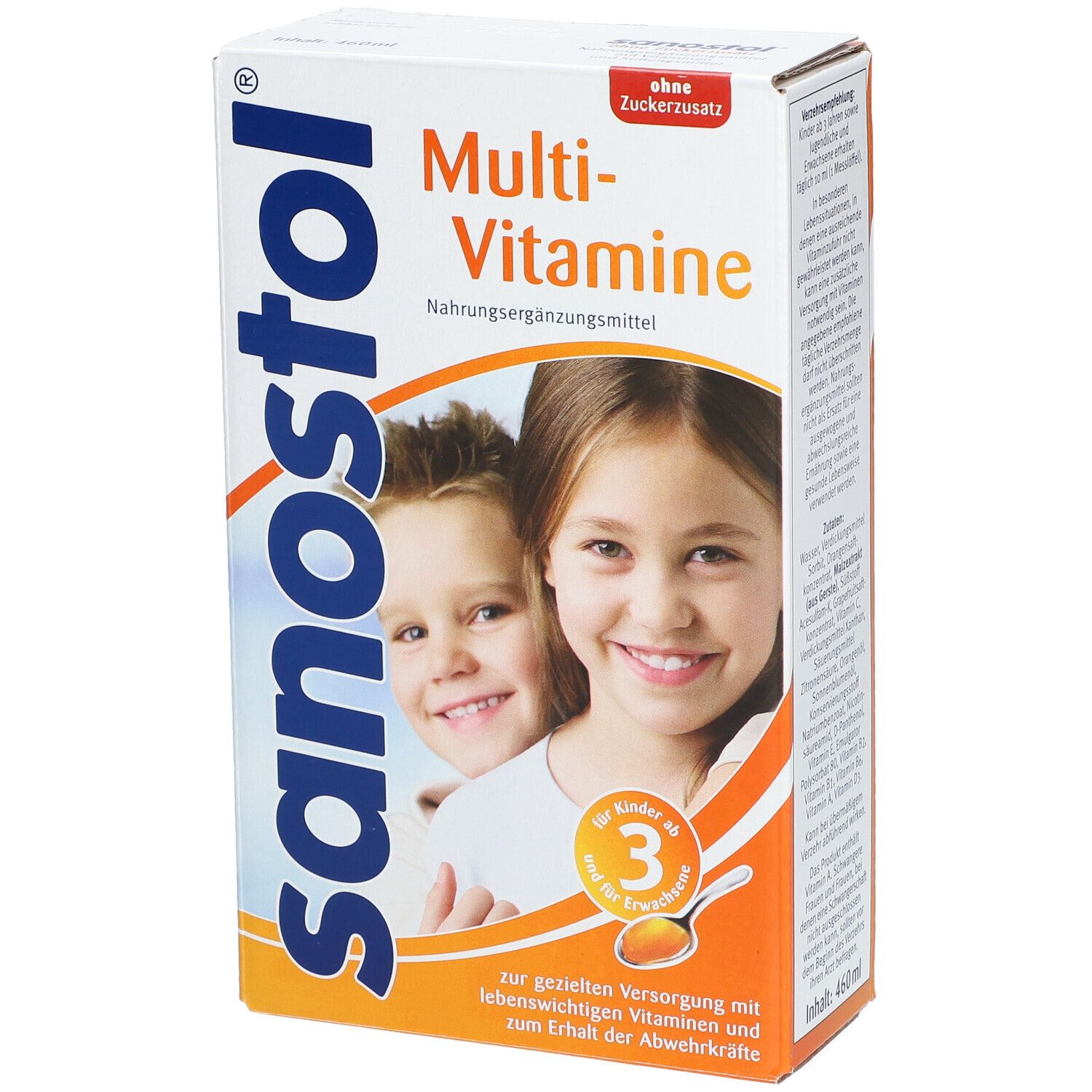 Sanostol® Multivitamin Saft zuckerfrei