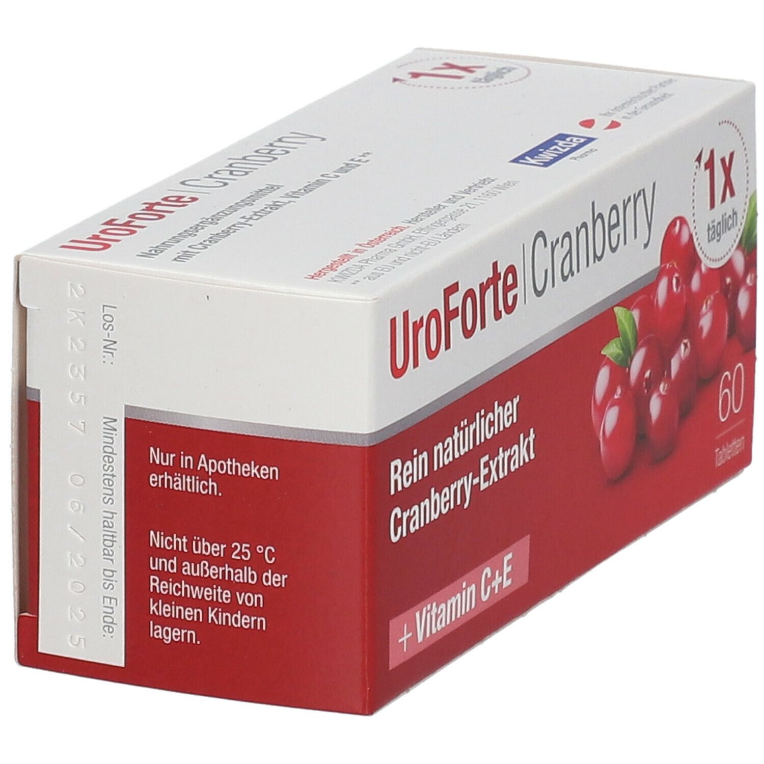 Cranberry Uroforte Filmtabl 60 St Filmtabletten