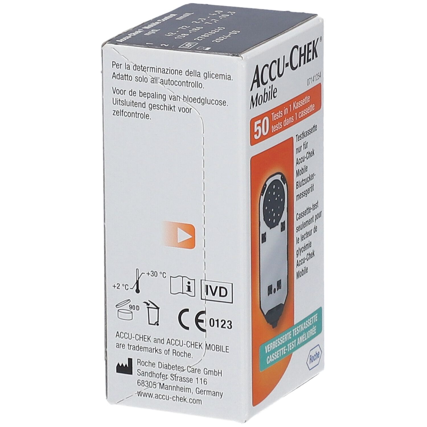 ACCU-CHEK® Mobile Testkassette