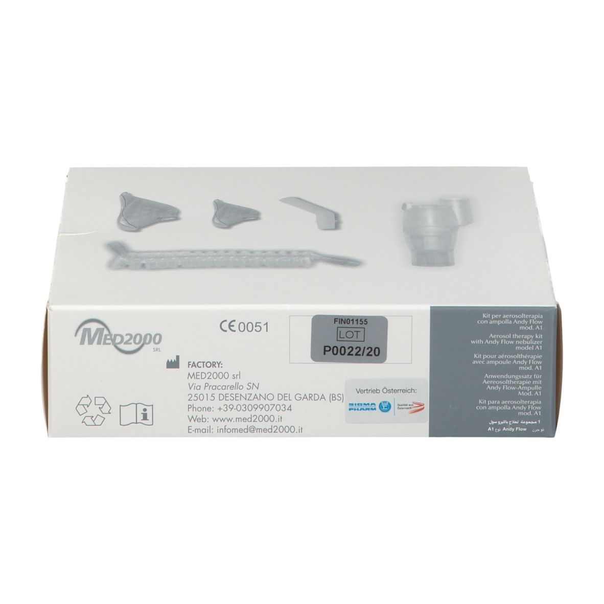 Airbox Nebulizer Zubehör-Kit C1