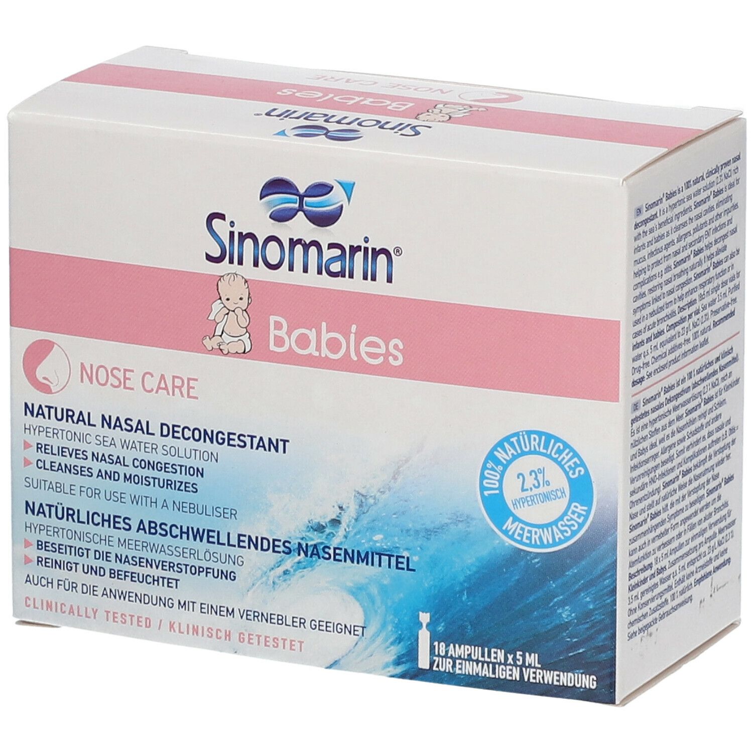 Sinomarin Nasenampulle SGL 18 5ML St Ampullen