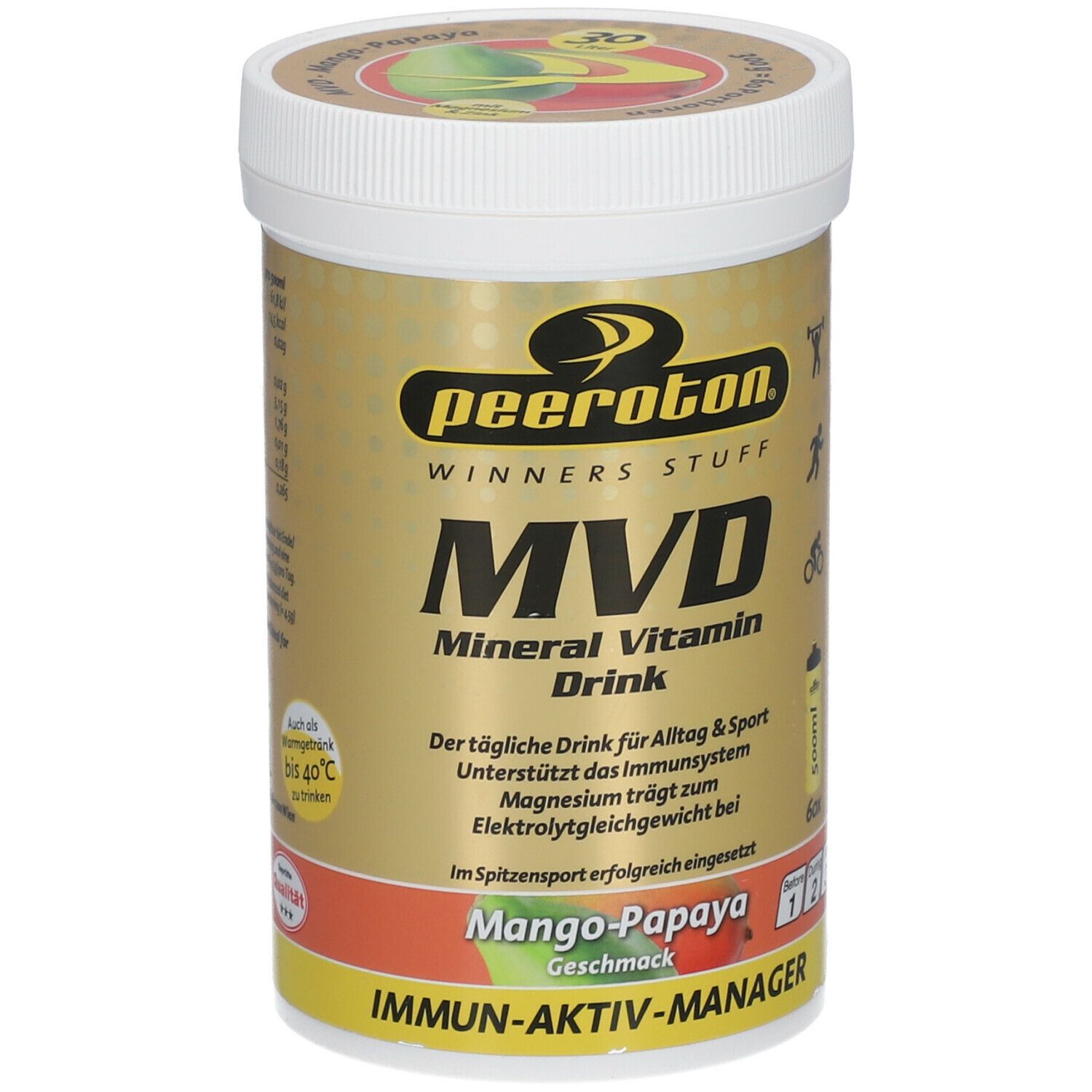 peeroton® MVD Mineral Vitamin Drink Mango Papaya