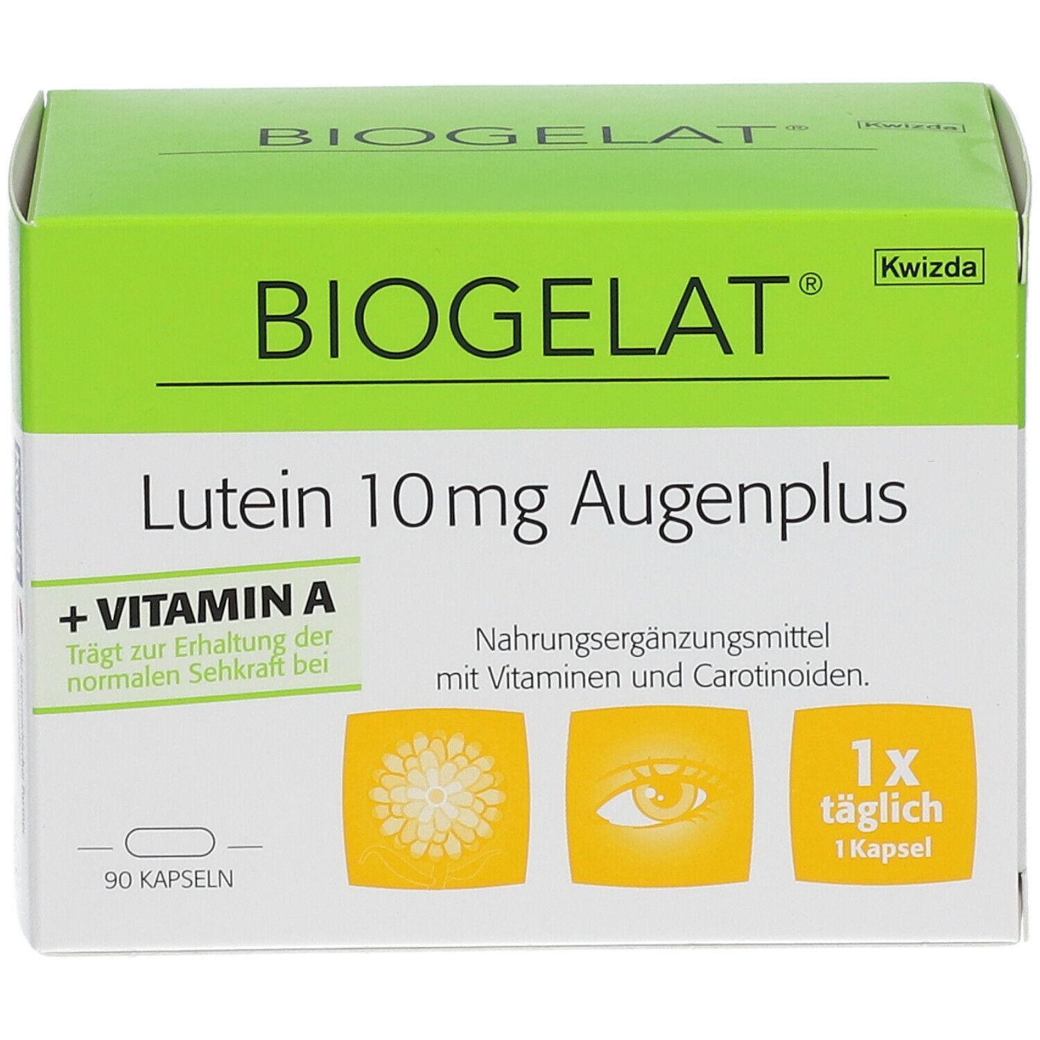 BIOGELAT® Lutein 10 mg Augenplus