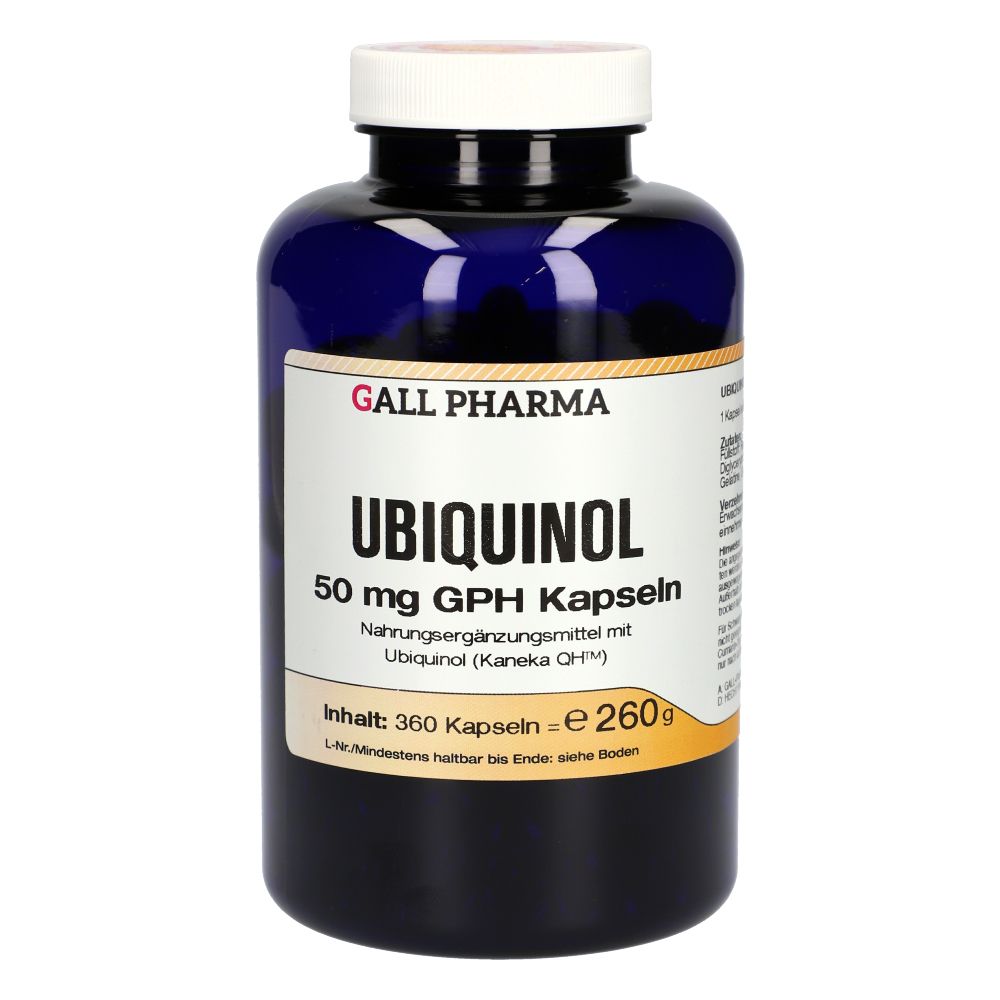 Gall Pharma Ubiquinol 50 mg GPH Kapseln