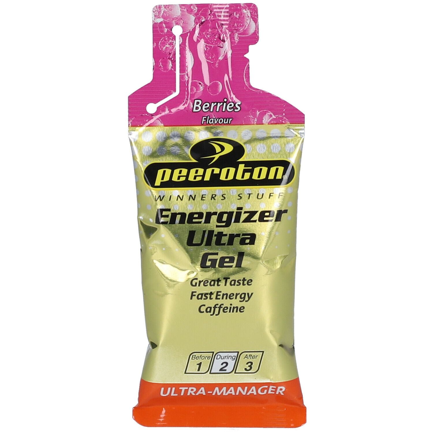 peeroton® Energizer Ultra Gel Beeren-Geschmack