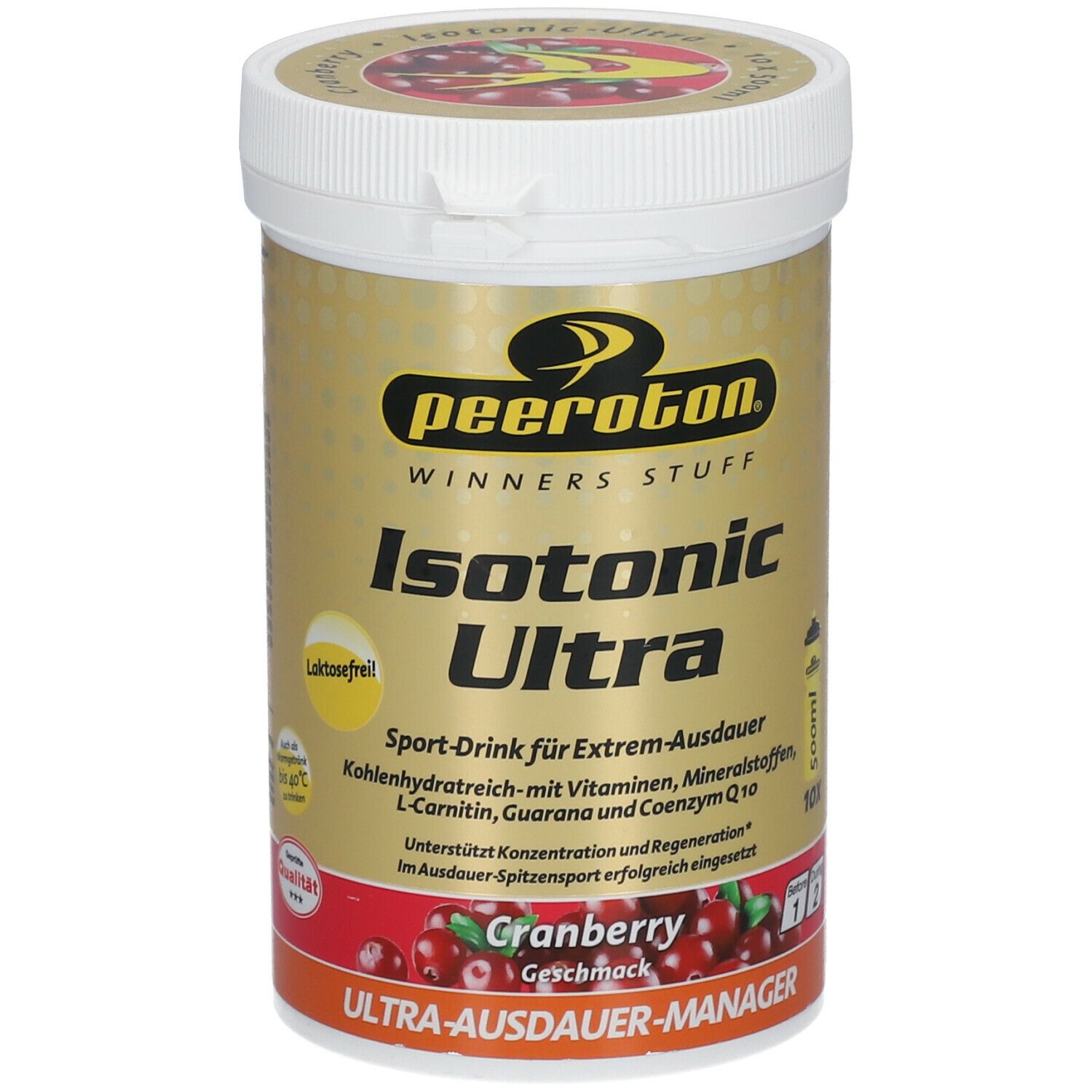 peeroton® Isotonic Ultra Drink Cranberry