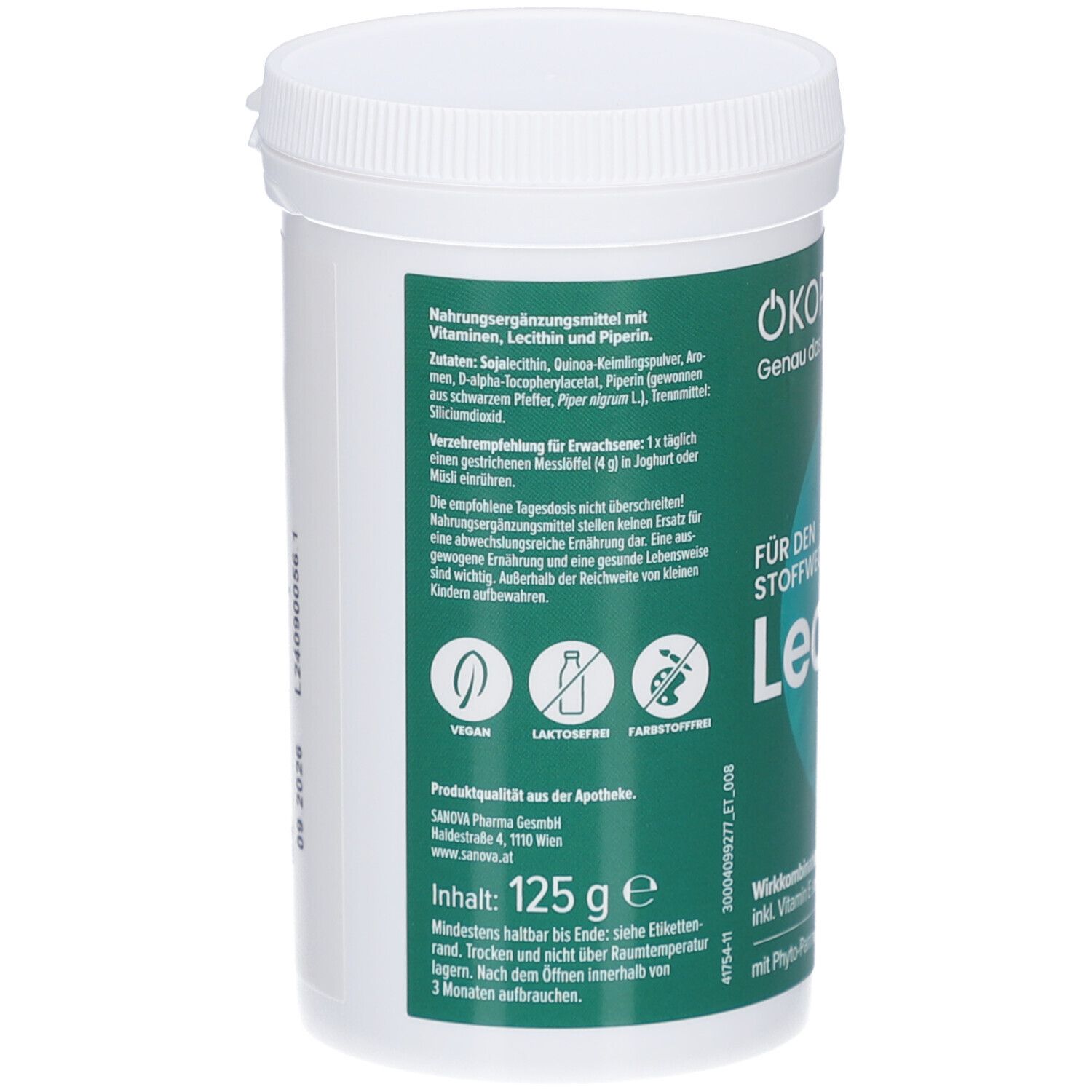 ÖKOPHARM44® Lecithin Komplex 125 g - Shop Apotheke