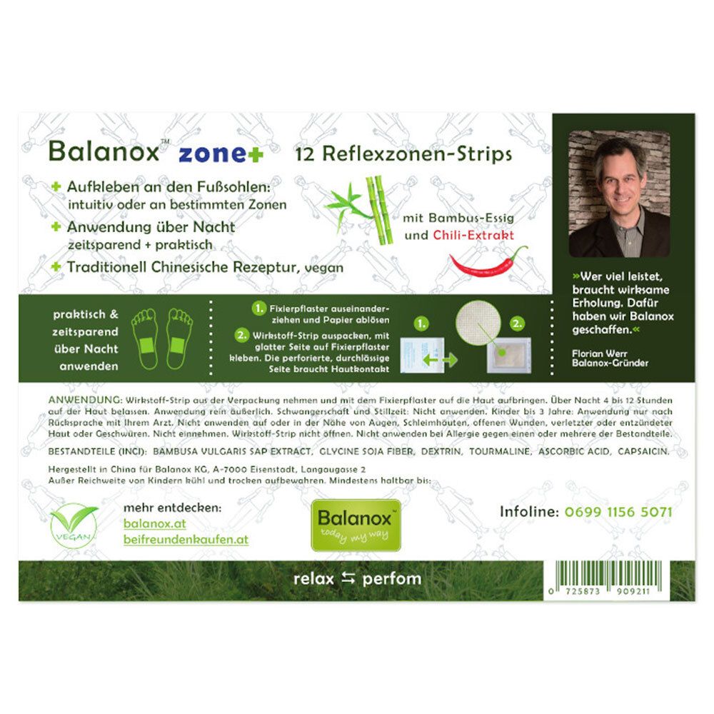 Balanox™ zone+ Reflexzonen-Strips