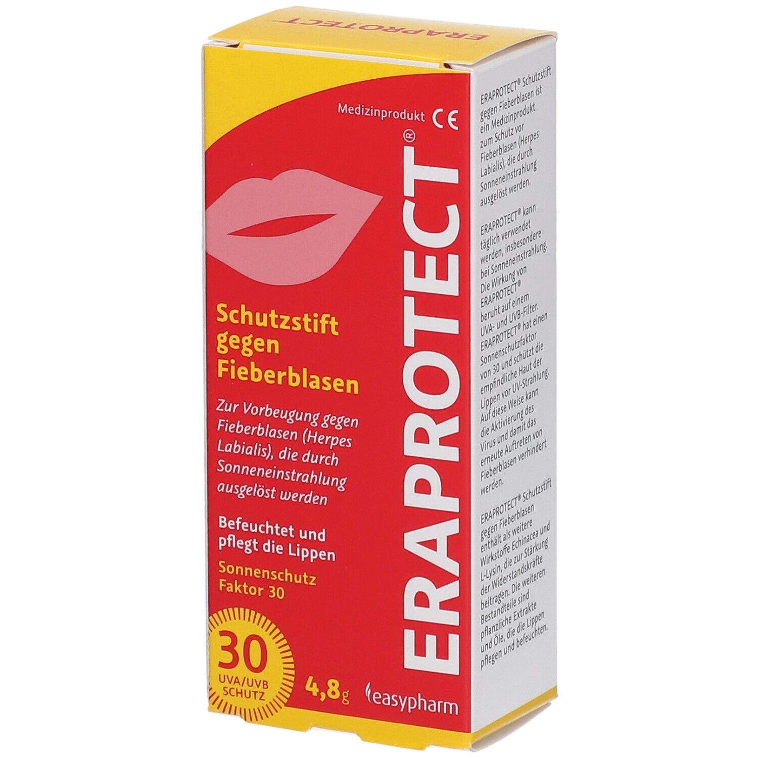 ERAPROTECT® Schutzstift gegen Fieberblasen SPF 30 4,8 g - Shop 
