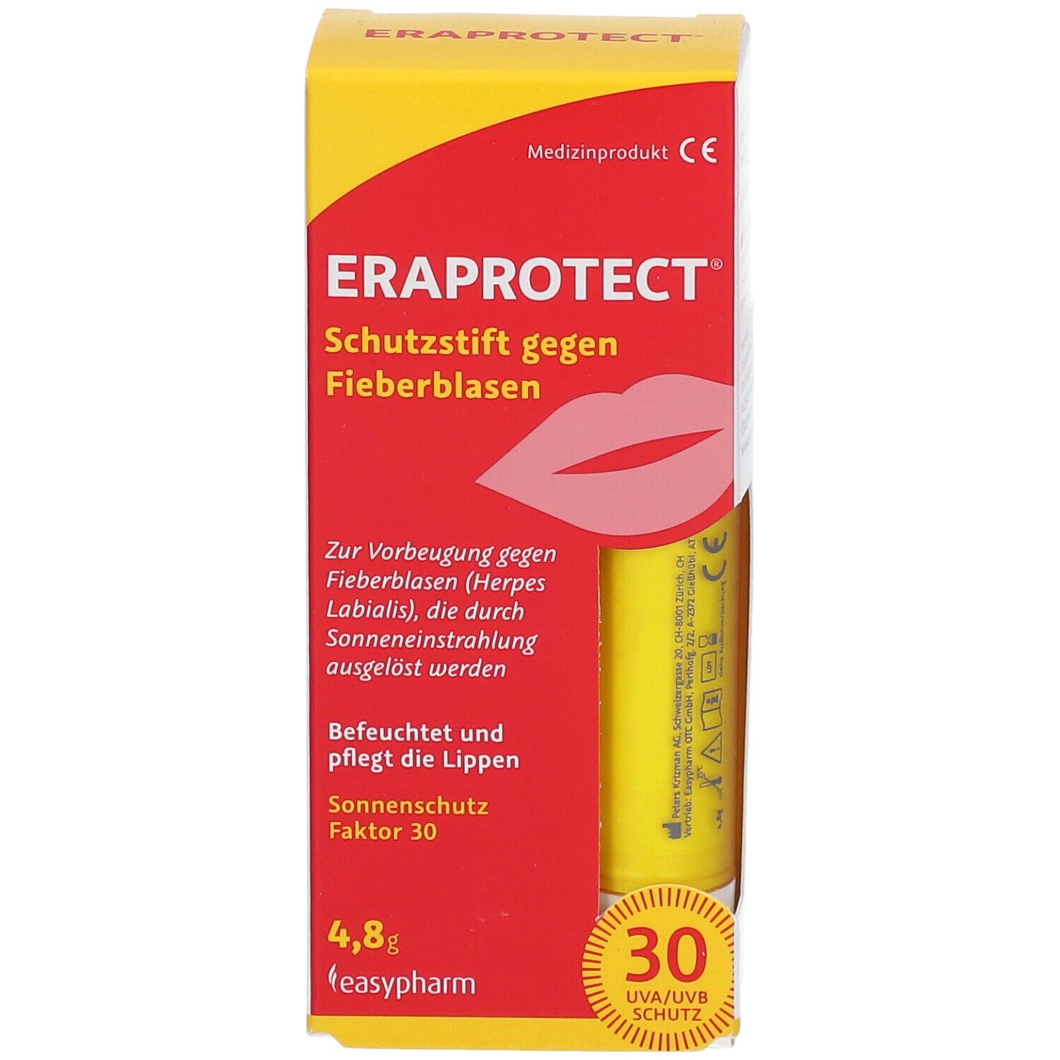 ERAPROTECT® Schutzstift gegen Fieberblasen SPF 30 4,8 g - Shop 