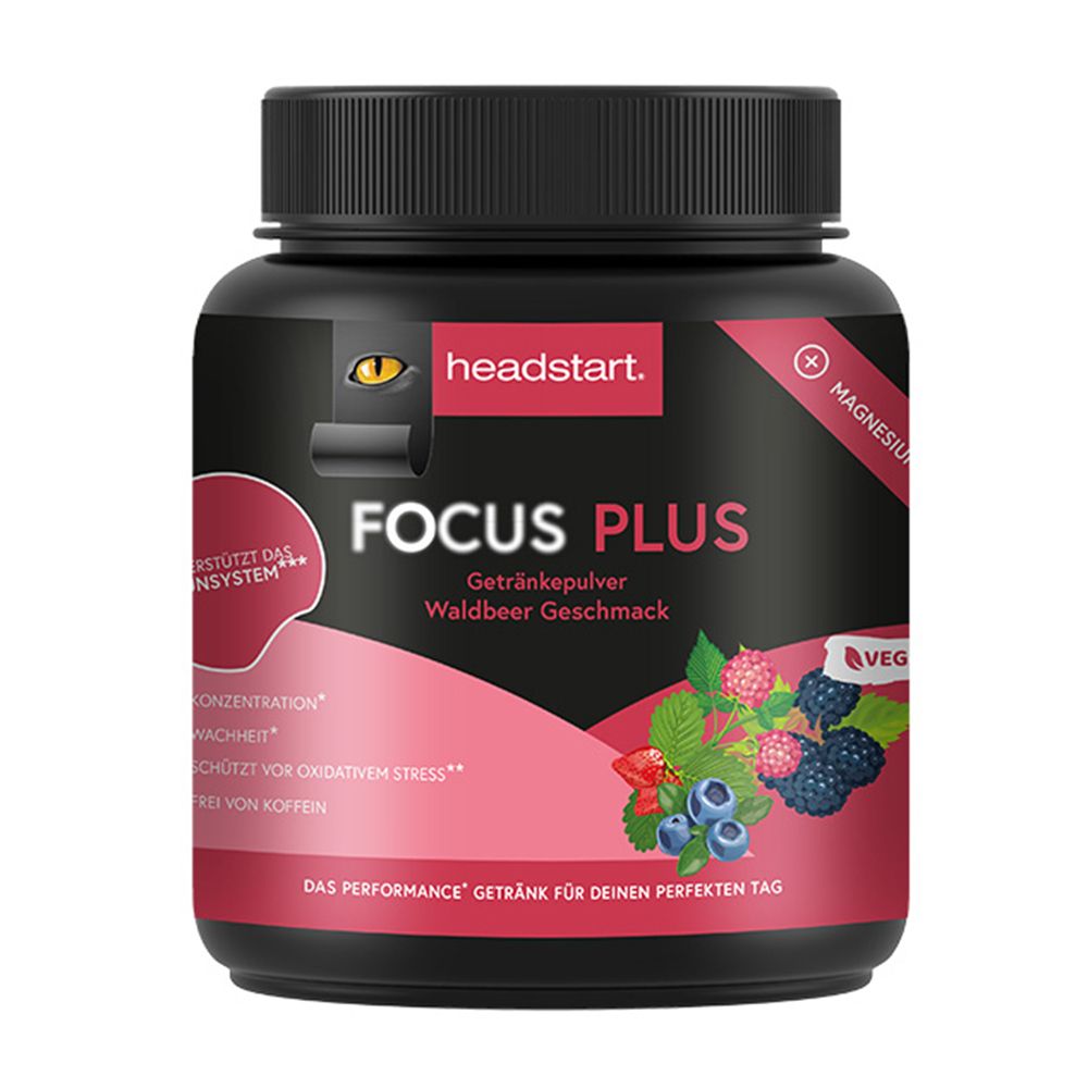 headstart® Focus plus Pulver Waldbeere