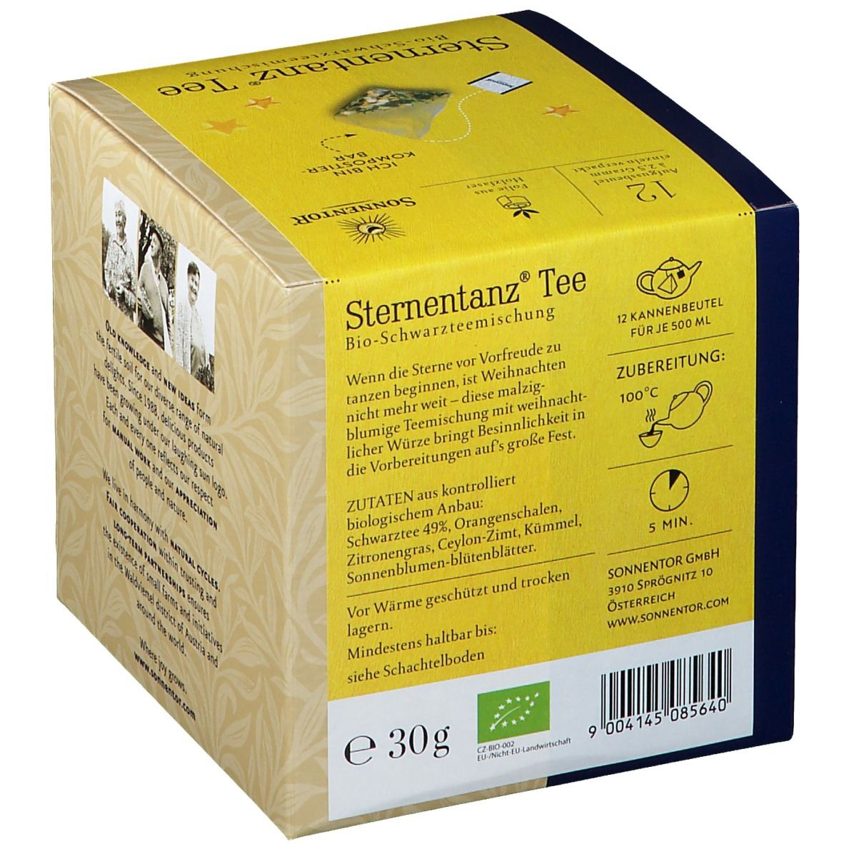 SonnentoR® Sternentanz® Schwarzertee Bio