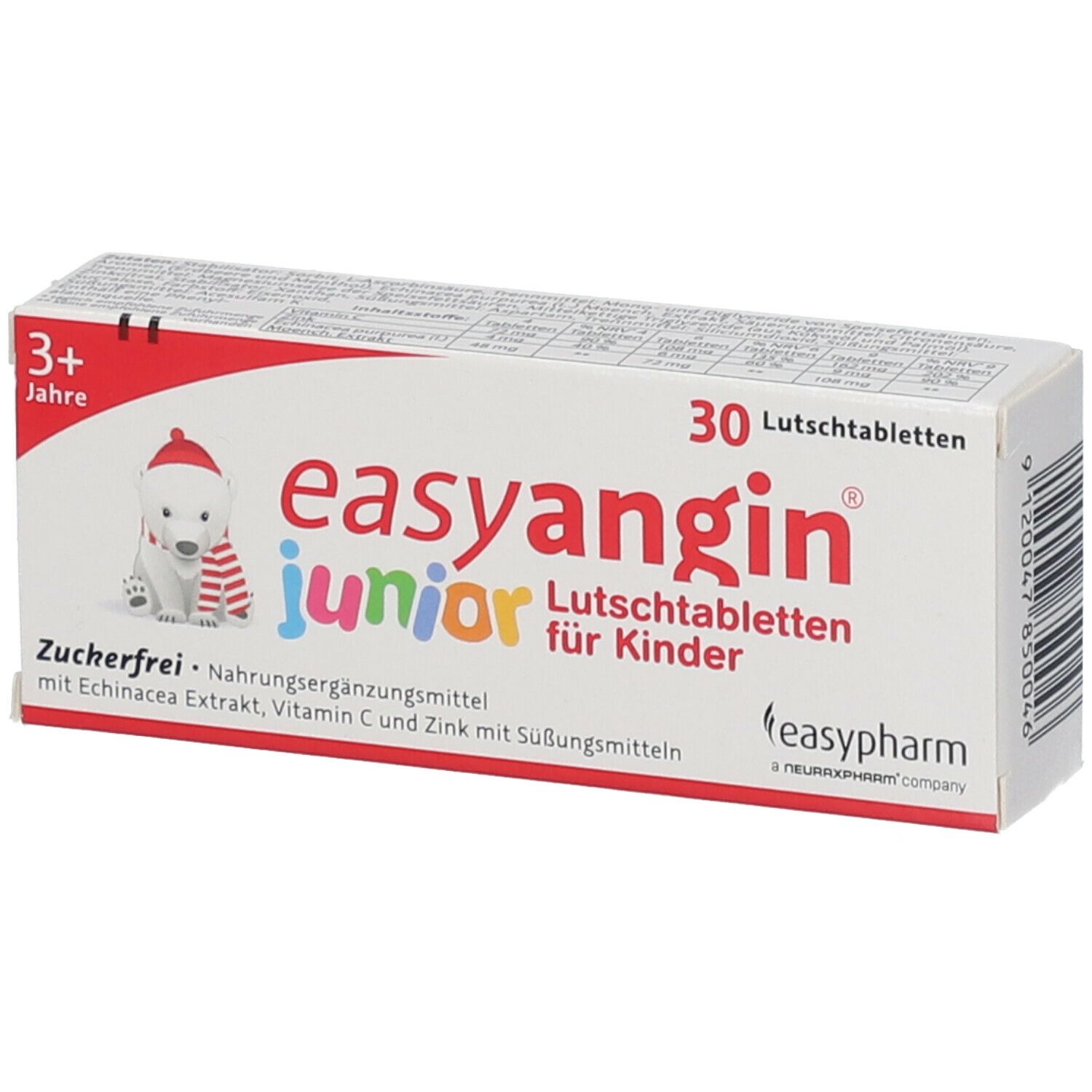 Easyangin Junior Lutschtabl KDR 30 St Lutschtabletten