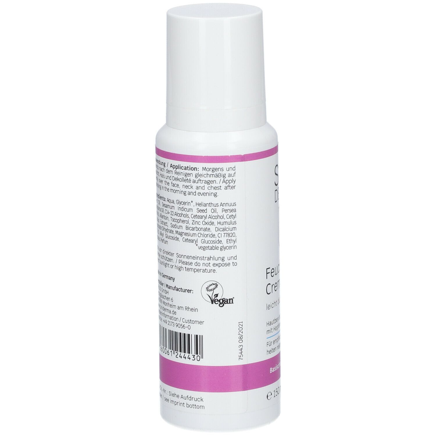 Siriderma Feucr Duft 150 ml Creme