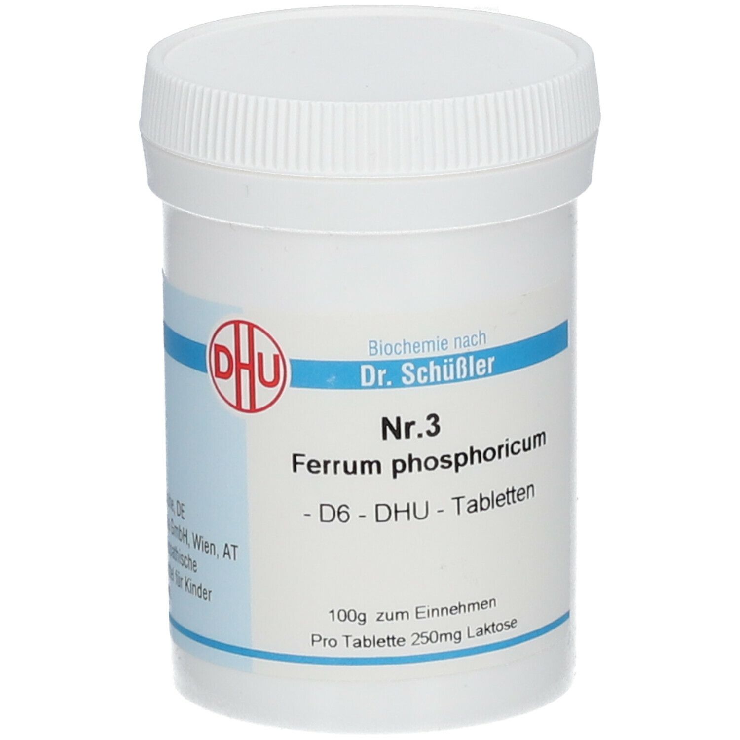 DHU Nr. 3 Ferrum phosphoricum D6 nach Dr. Schüßler