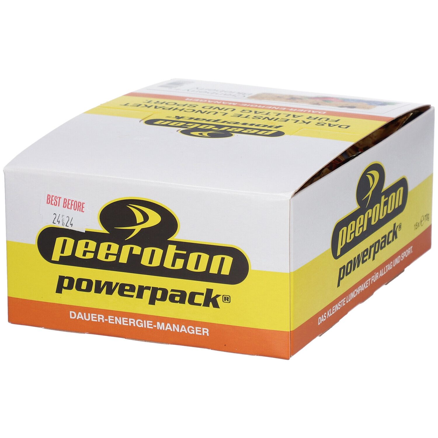 peeroton® Powerpack Riegel Berries