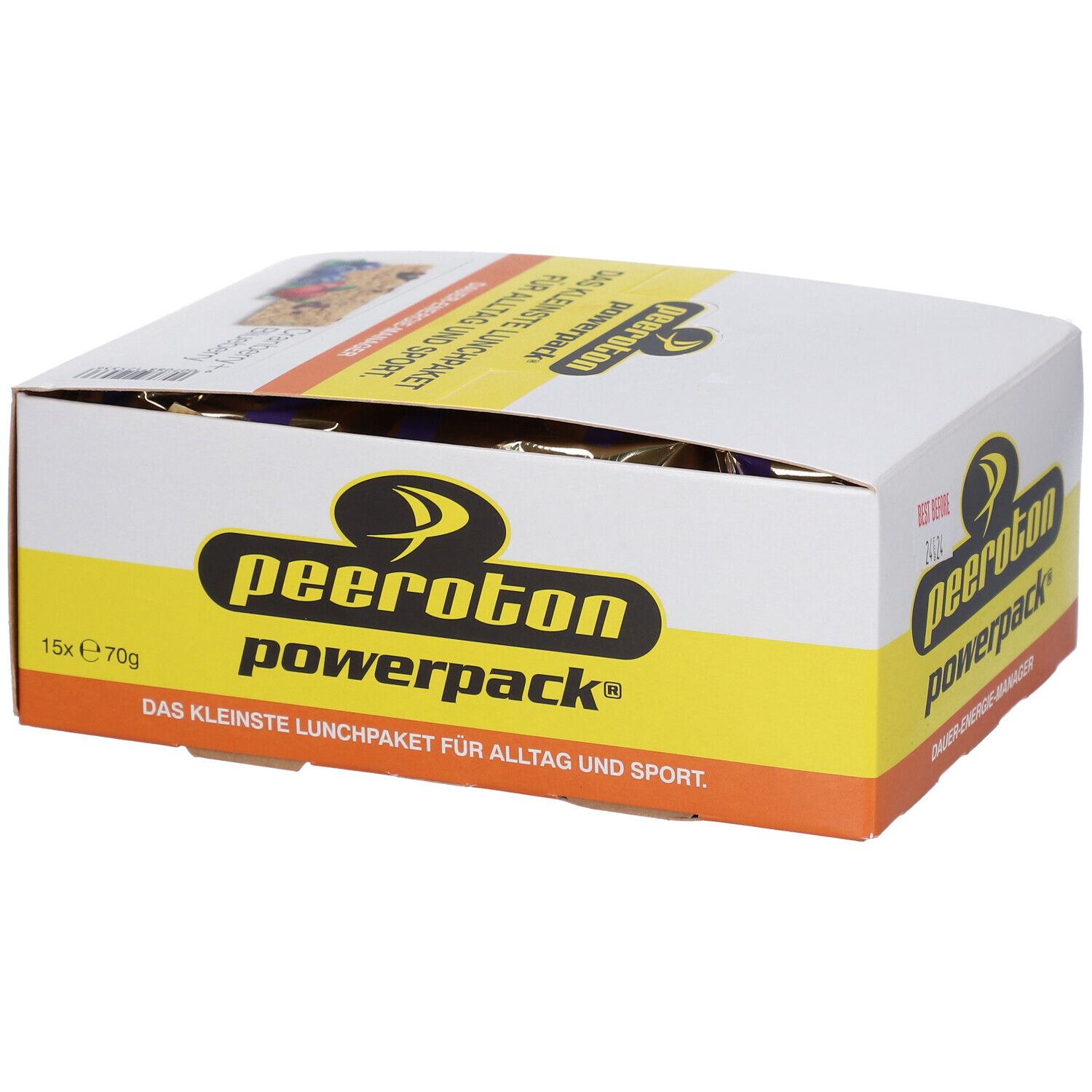 peeroton® Powerpack Riegel Berries