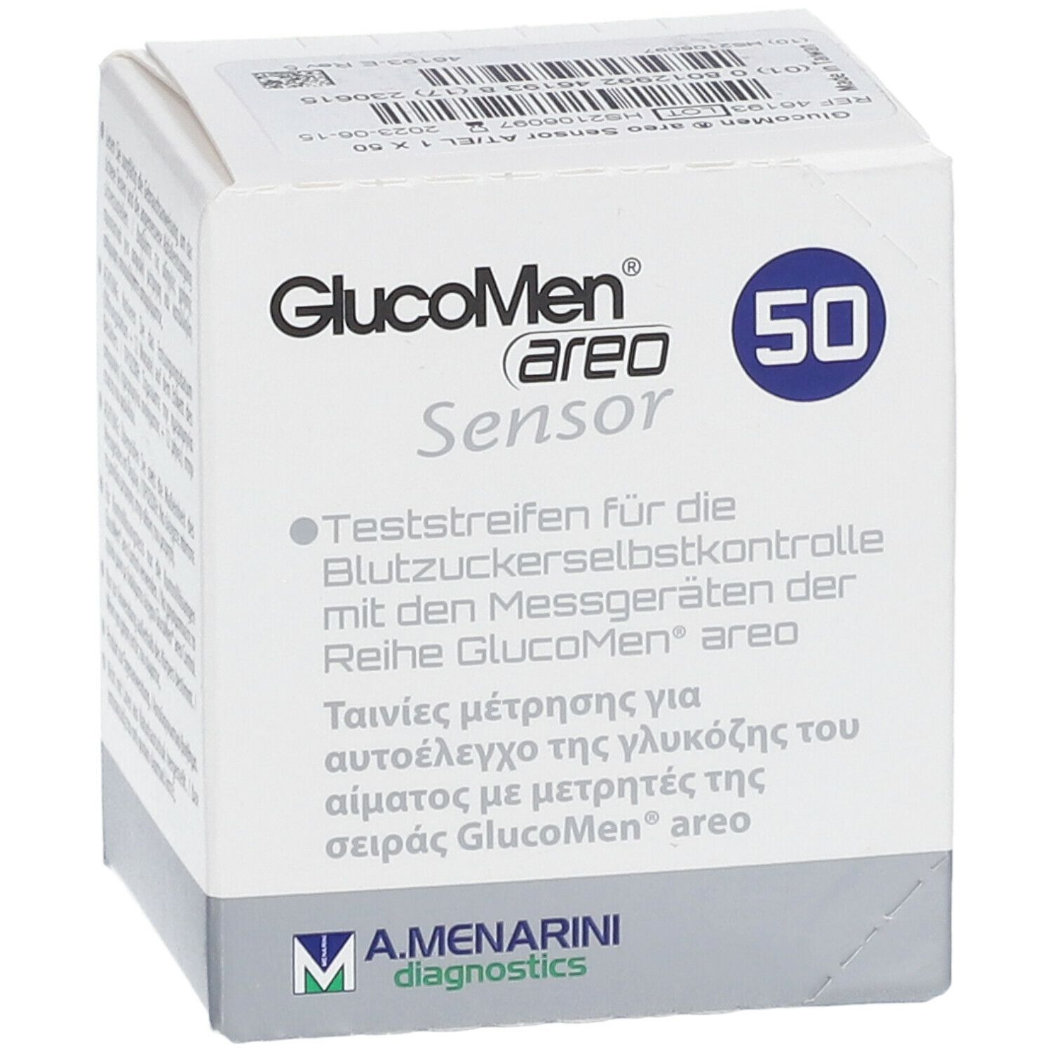 GlucoMen® areo Sensor Teststreifen