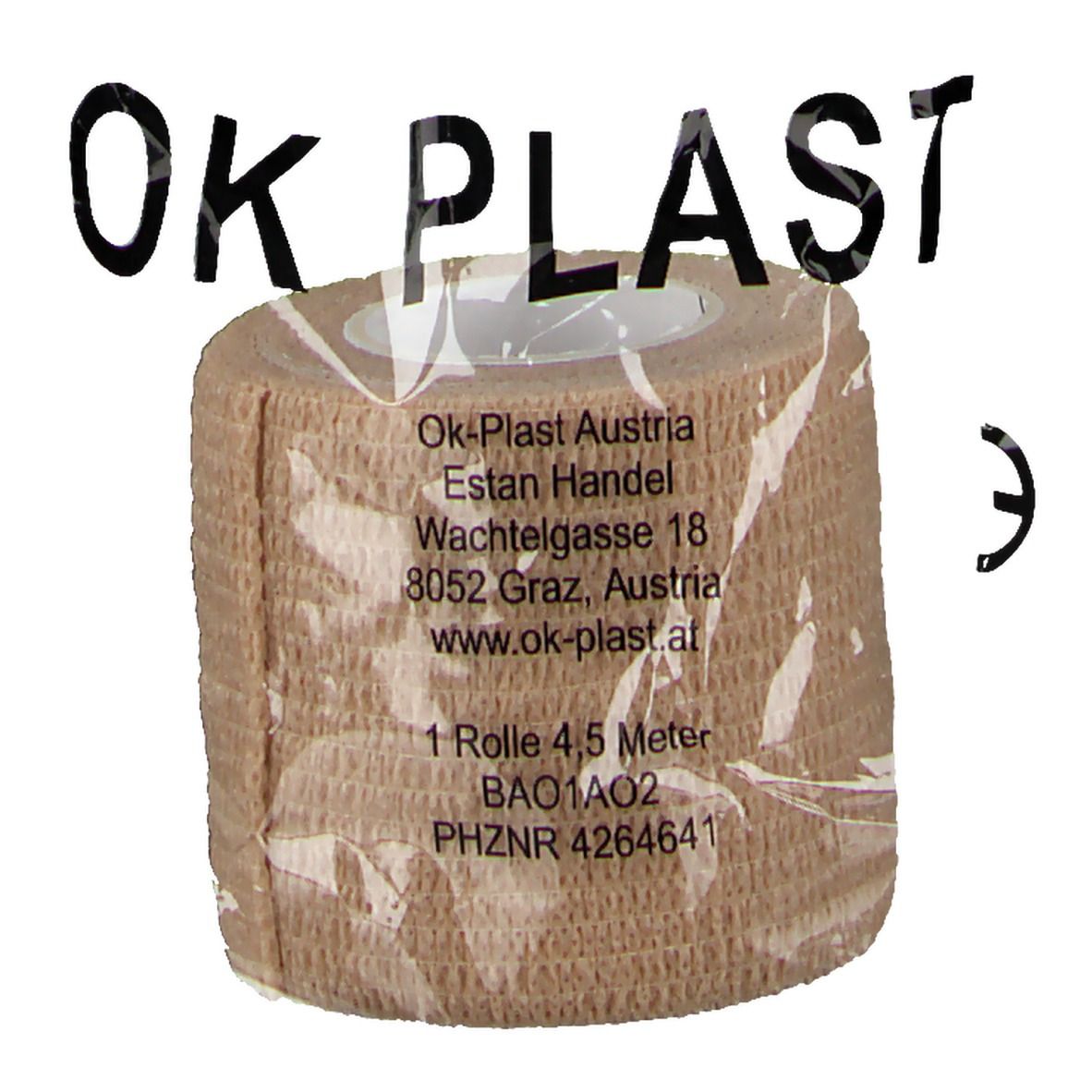 OK-Plast 4,5 m x 5 cm natur