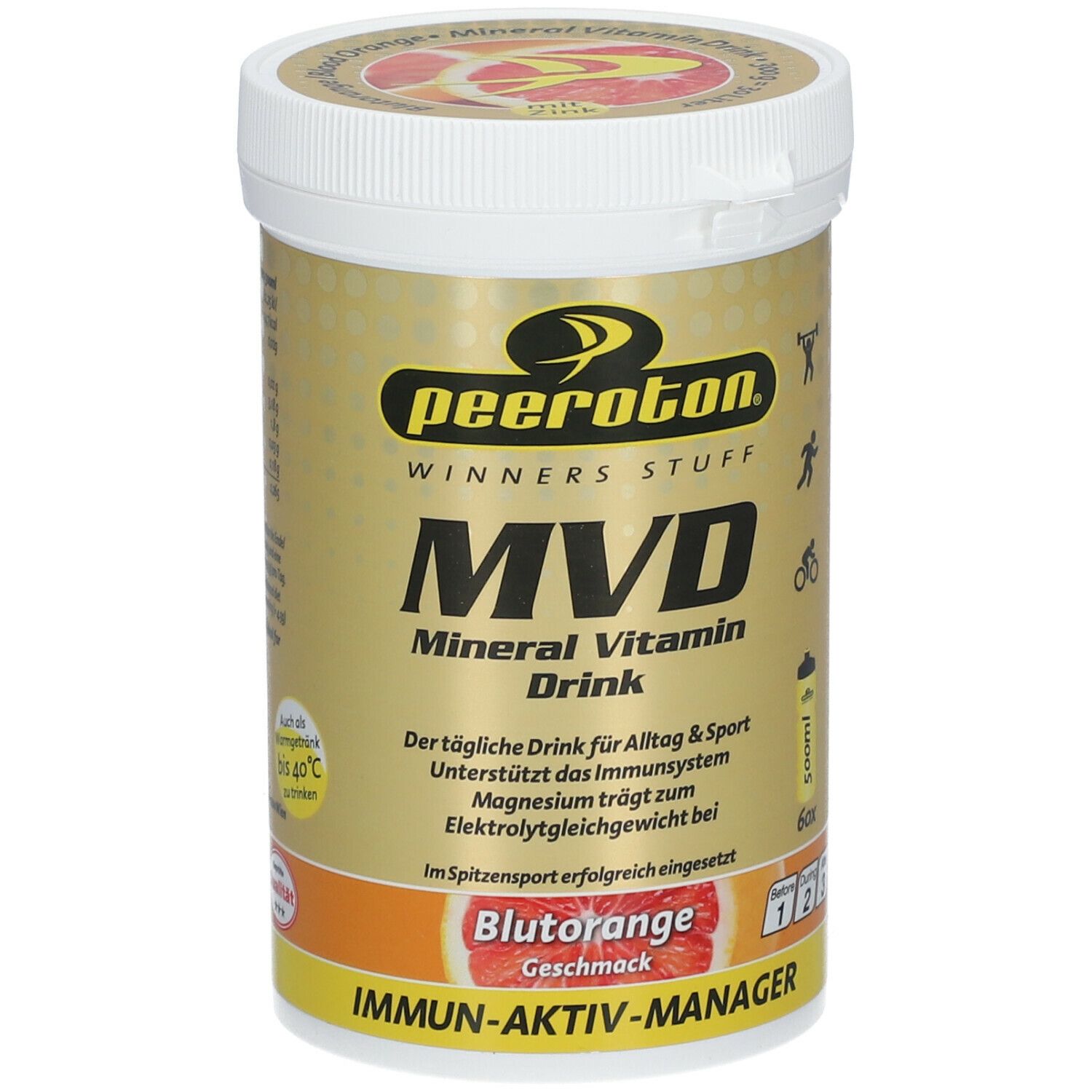 peeroton® MVD Mineral Vitamin Drink Blutorange