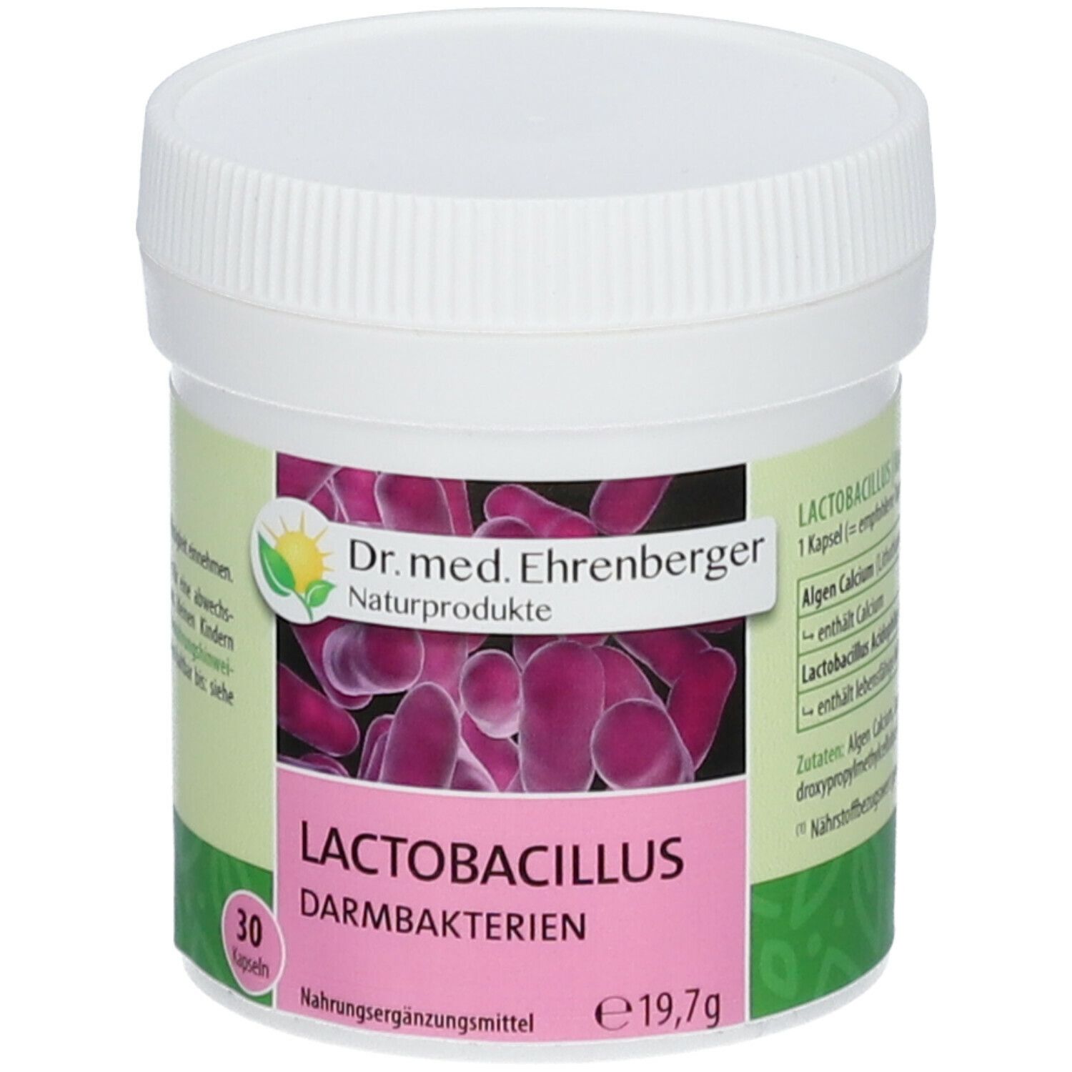 Dr. med. Ehrenberger Lactobacillus Darmbakterien